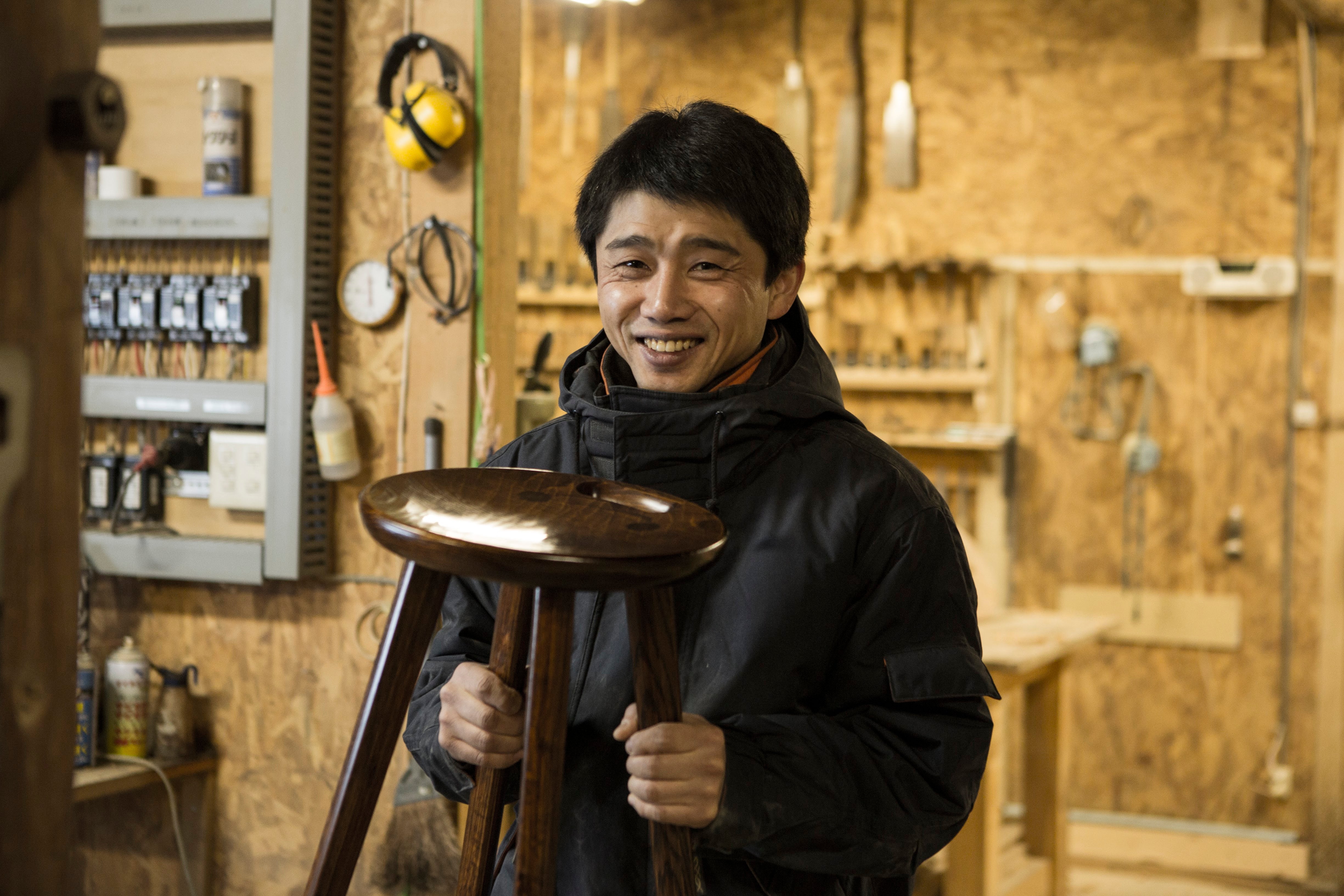 Stool with Handle - 48 cm - Image 5