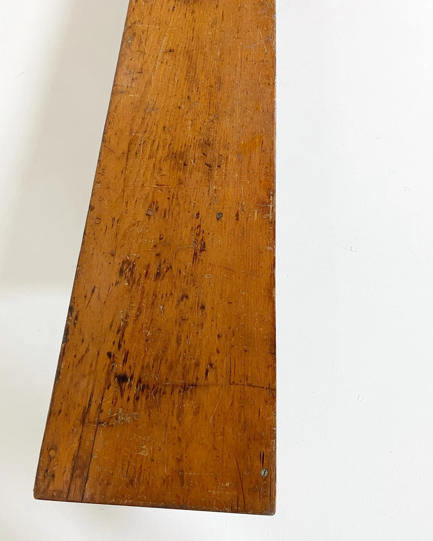 8 Foot Long Primitive Farmhouse Bench - Image 2