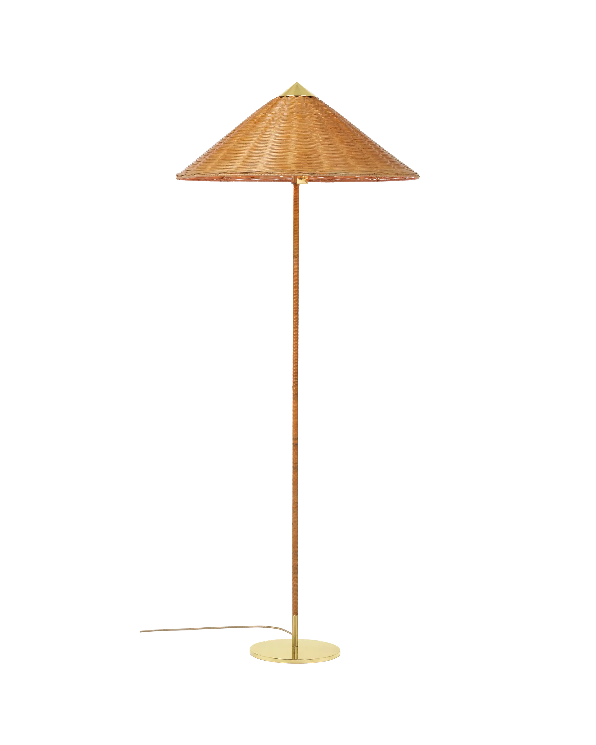 9602 Floor Lamp - Wicker Willow - Image 2