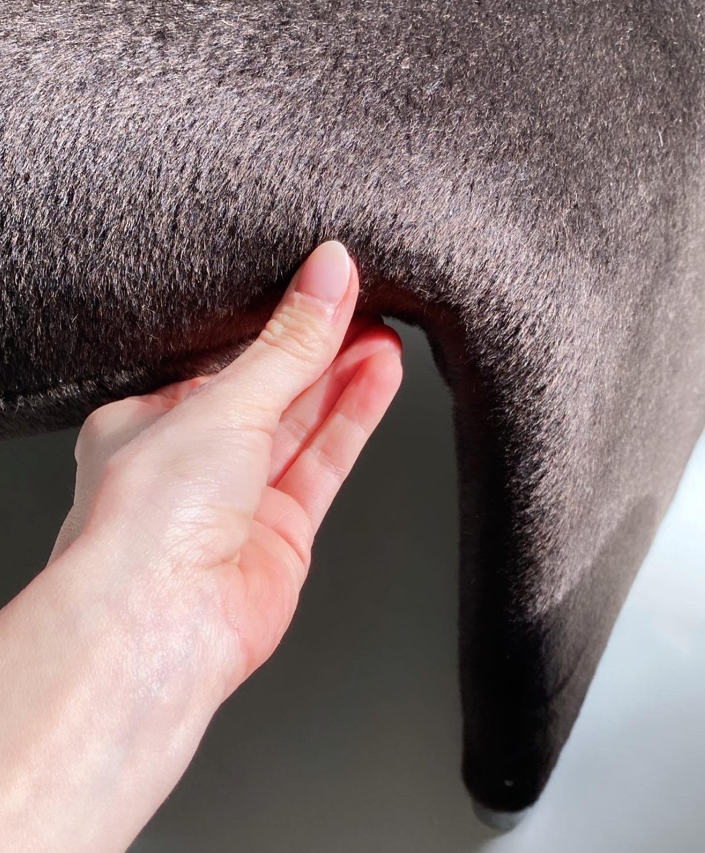 Alky Chair in Loro Piana Alpaca Wool - Image 7