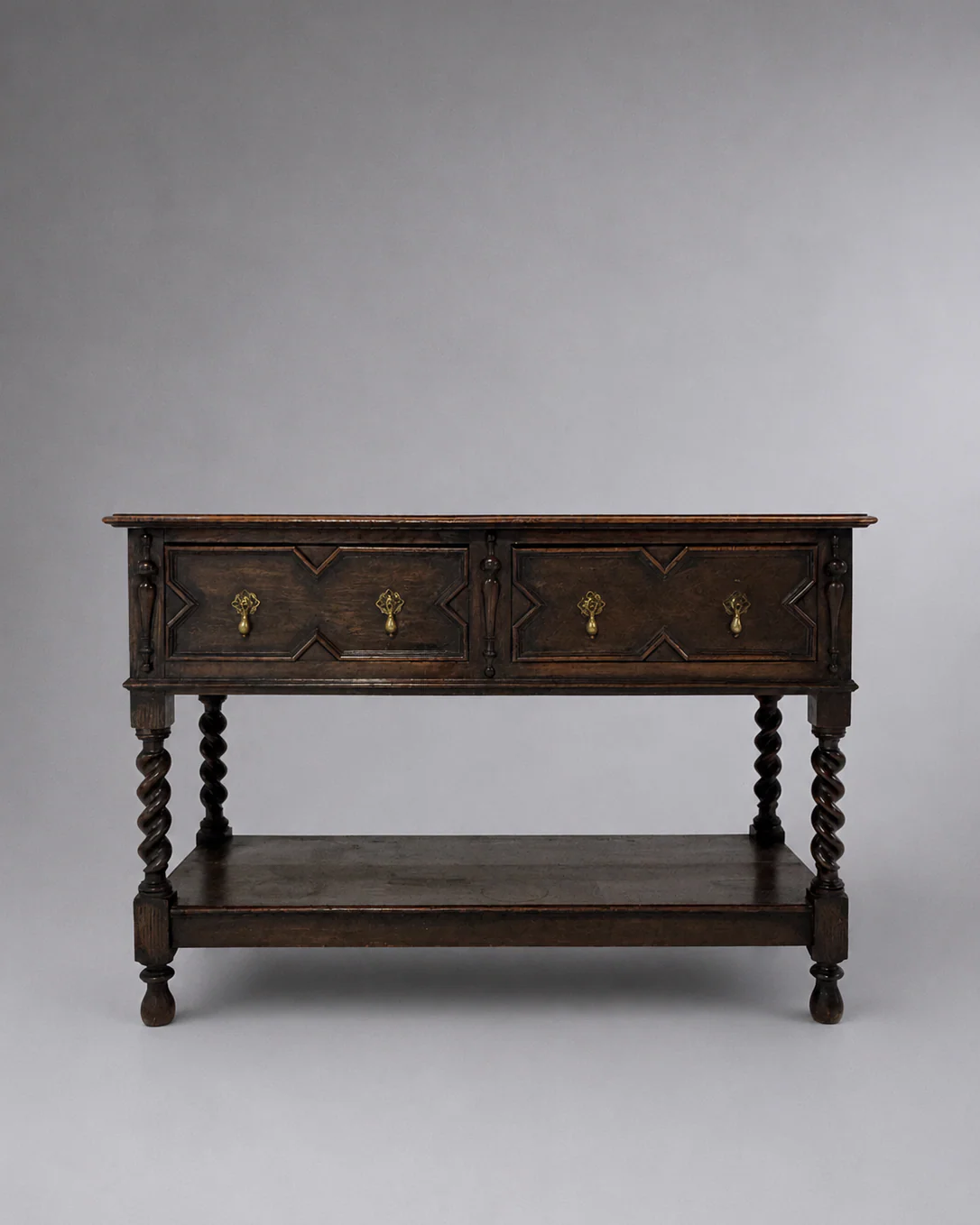 ON HOLD An Early 20th C. Oak William and Mary Style Server
