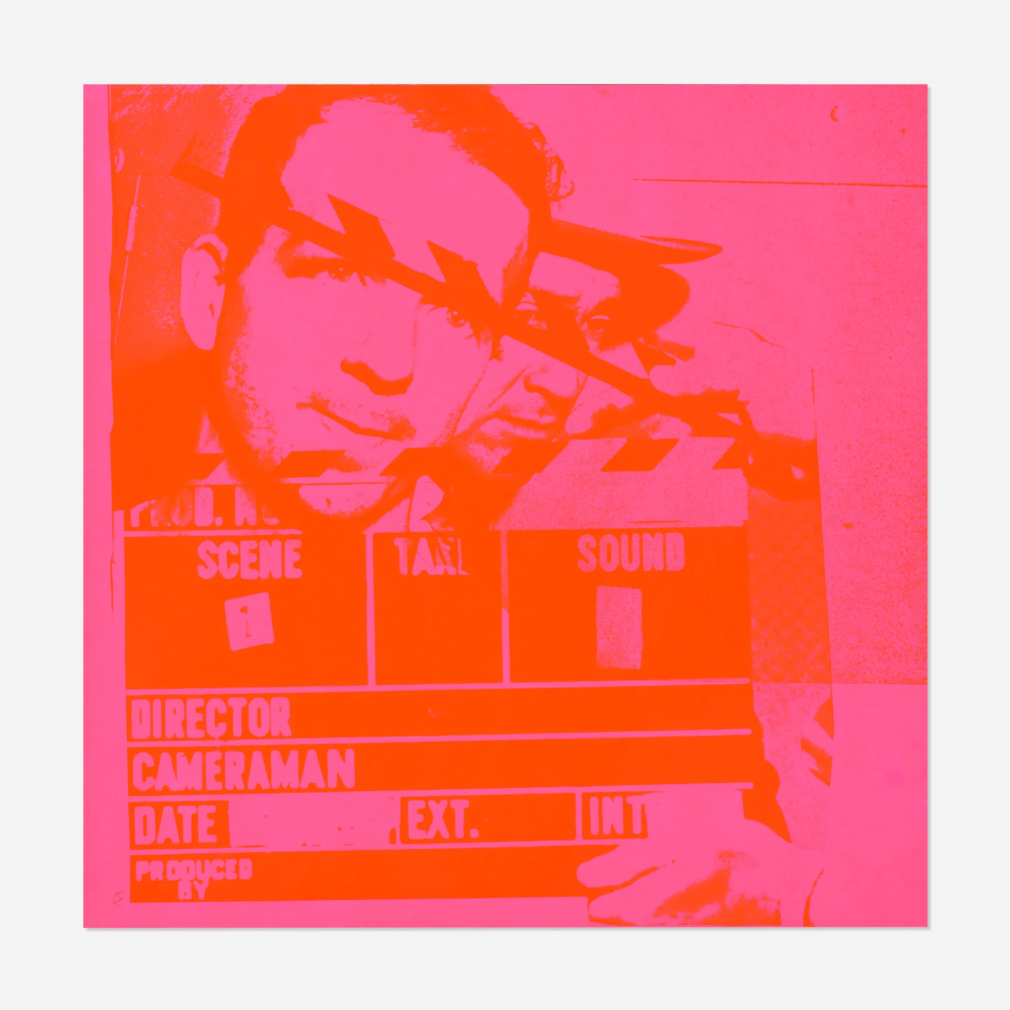 Untitled (one work from Flash - November 22, 1963 portfolio), Framed