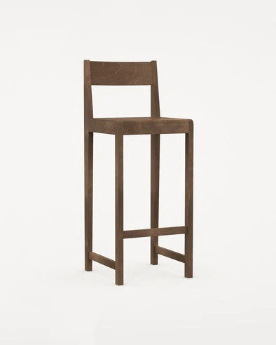 Bar Chair 01 | Dark Brown Birch