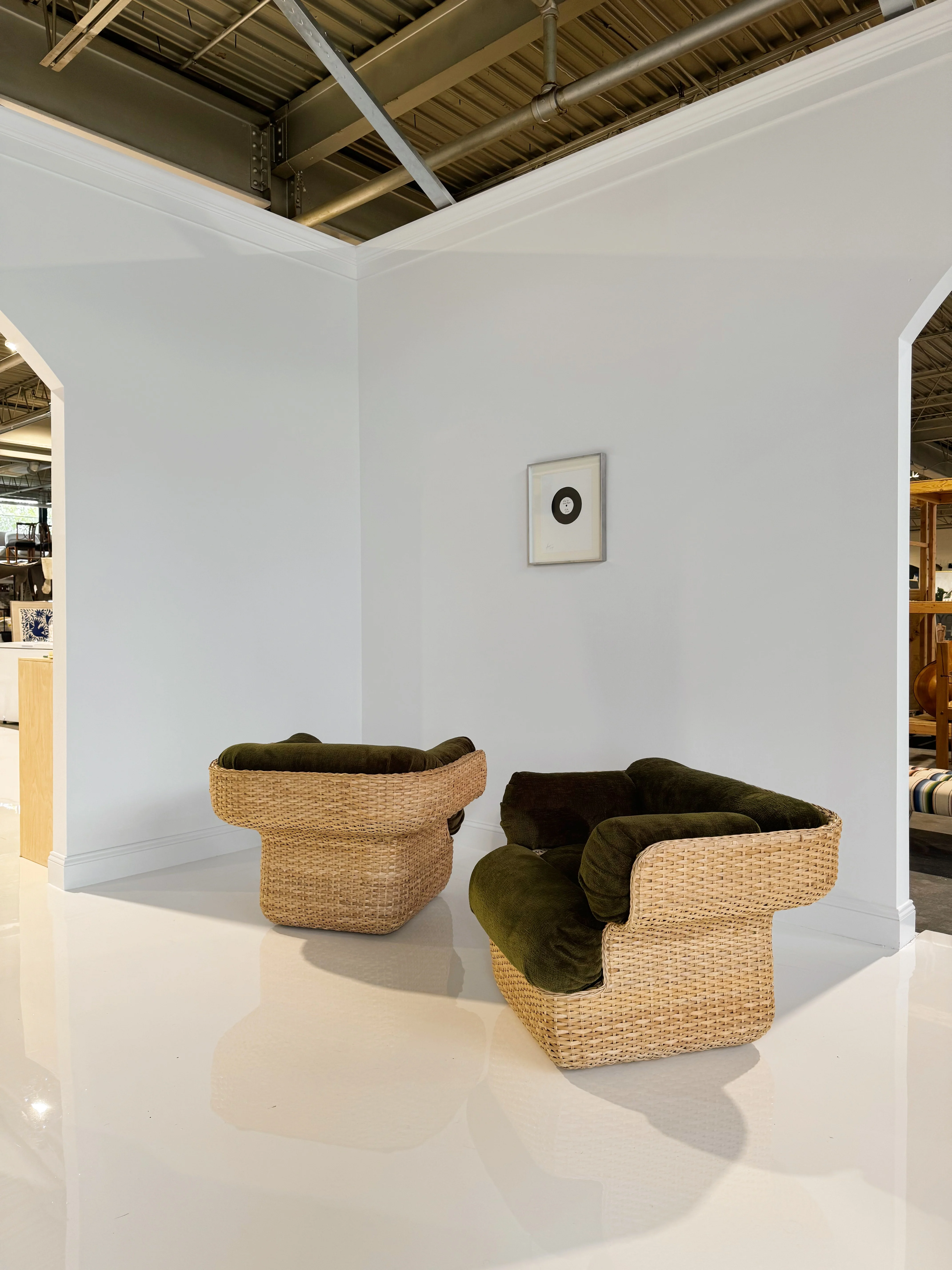 Basket Lounge Chair - Image 3