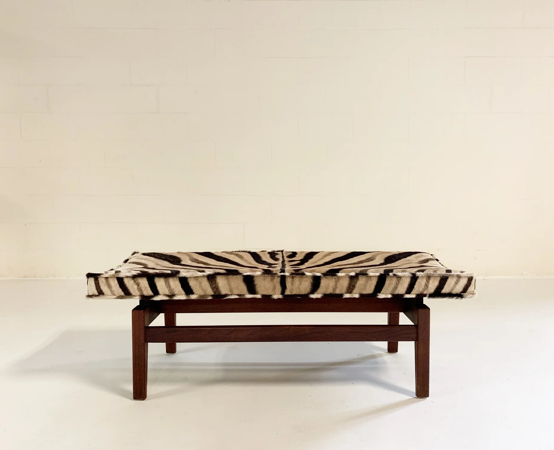 Bench in Zebra Hide