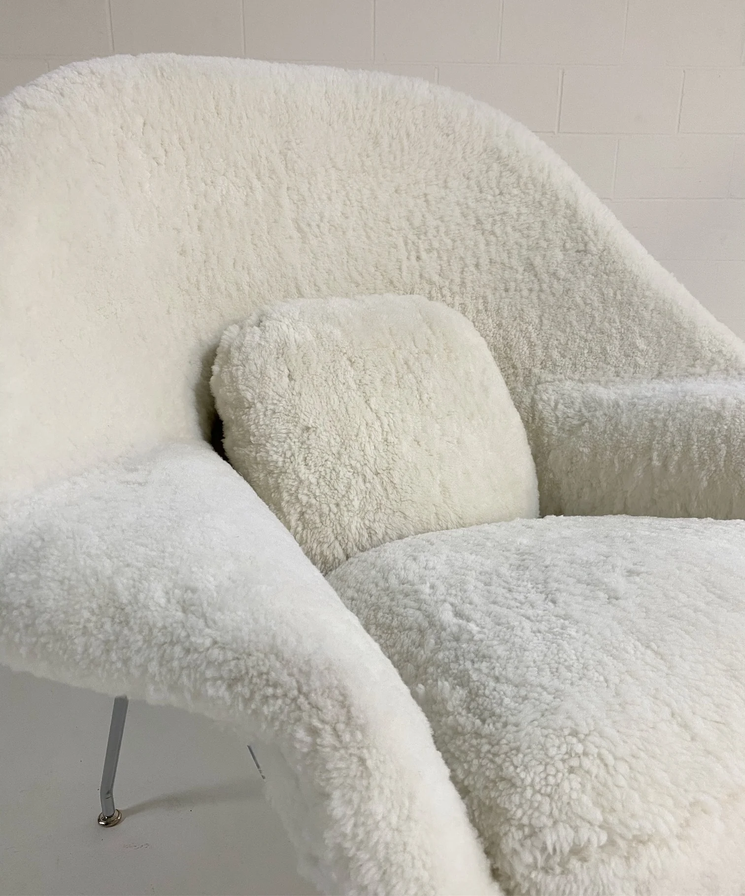 Bespoke Womb Chair in Australian Sheepskin - Image 10