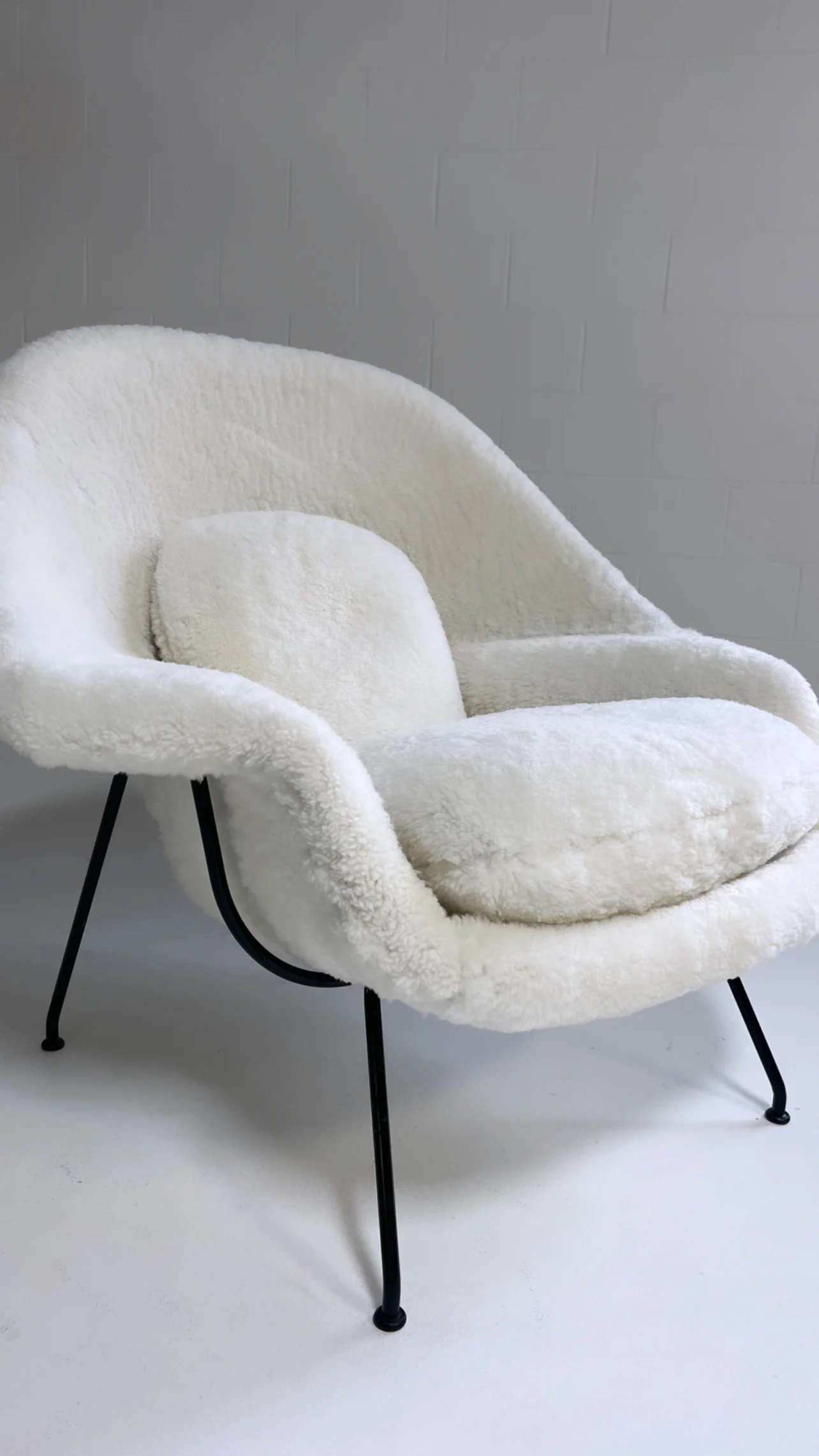Bespoke Womb Chair in Australian Sheepskin - Image 13