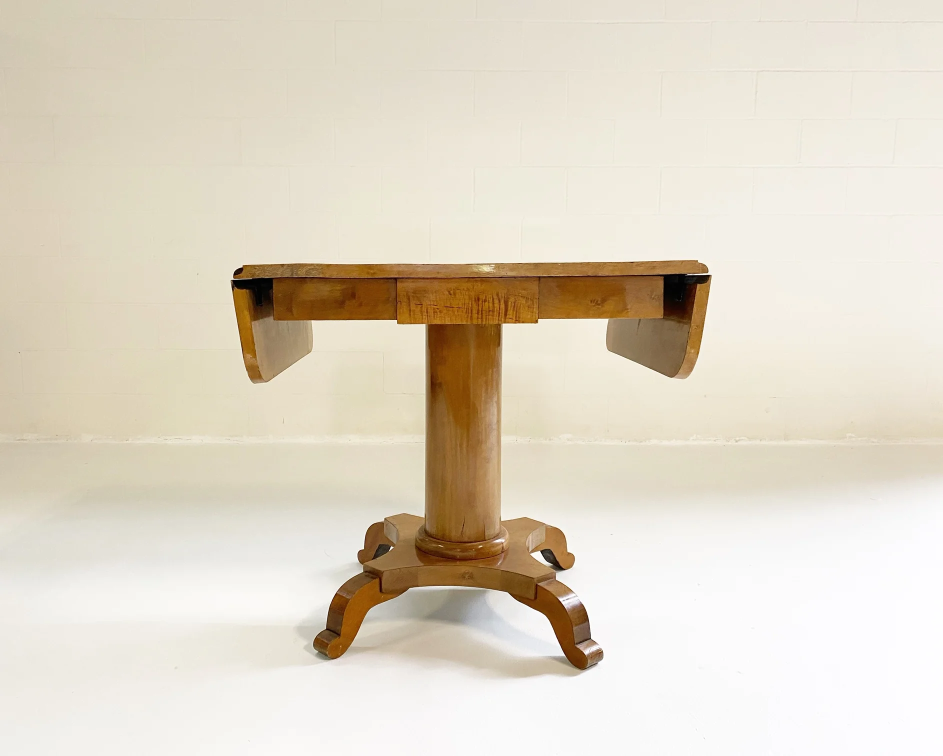 Biedermeier Drop-Leaf Center Table