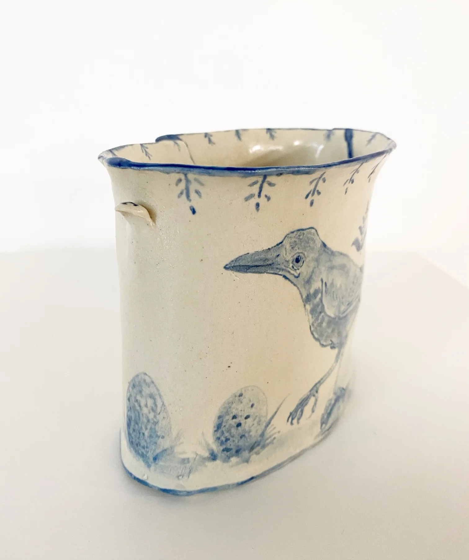 Bird, Bee, & Two Eggs Vase - Image 5