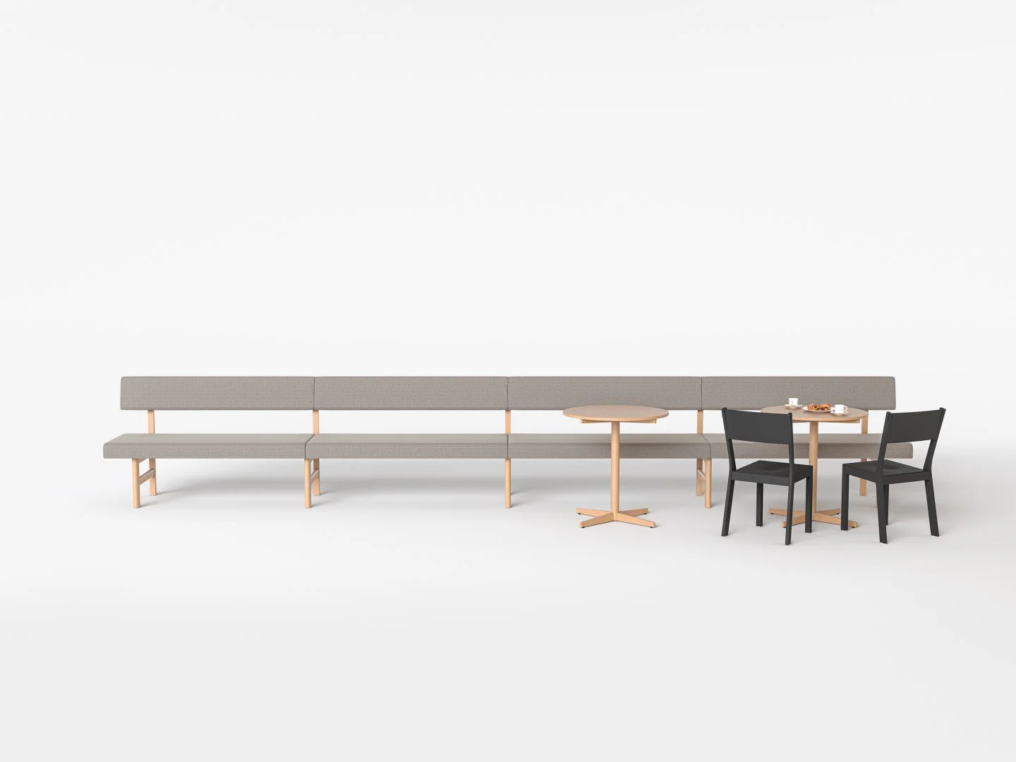 Bistro Modular Bench - Image 5