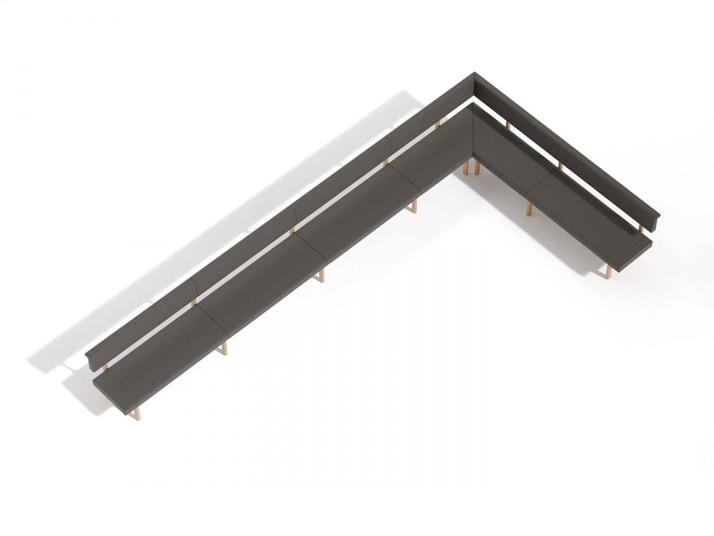 Bistro Modular Bench - Image 7