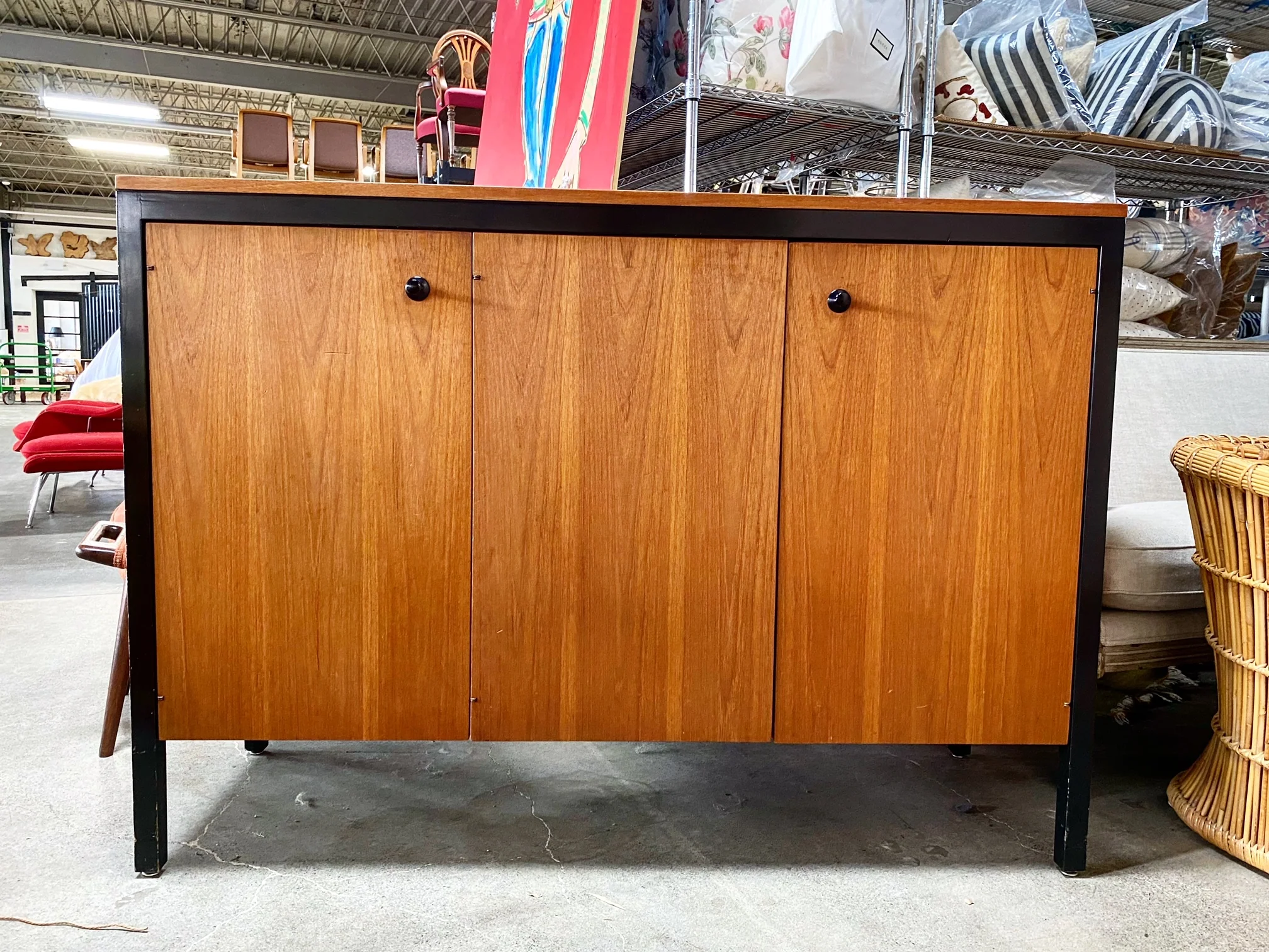 Rare Black Frame Cabinet - Image 9