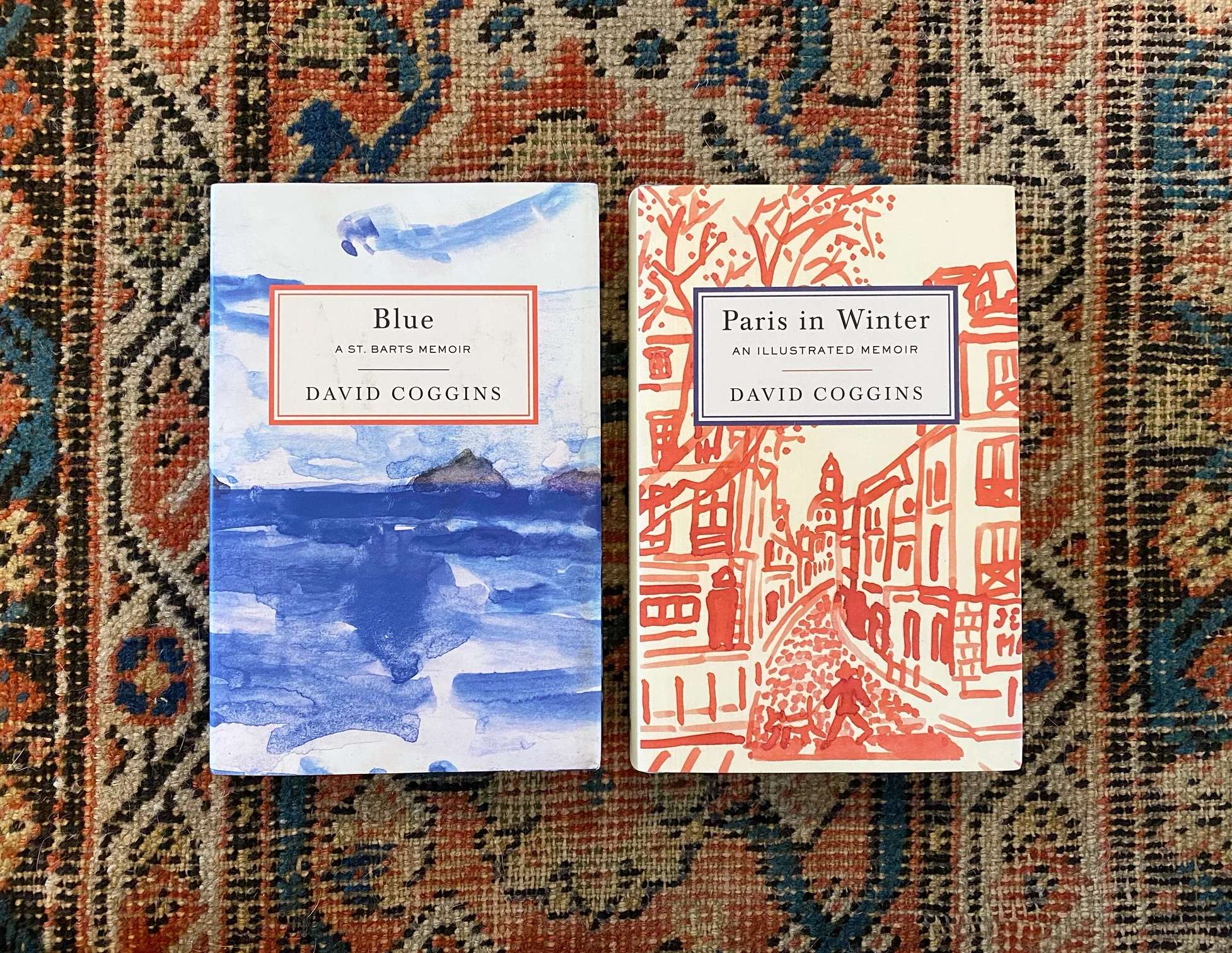 Signed 'Paris In Winter' and 'Blue: A St. Barts Memoir' Book Bundle - Image 4