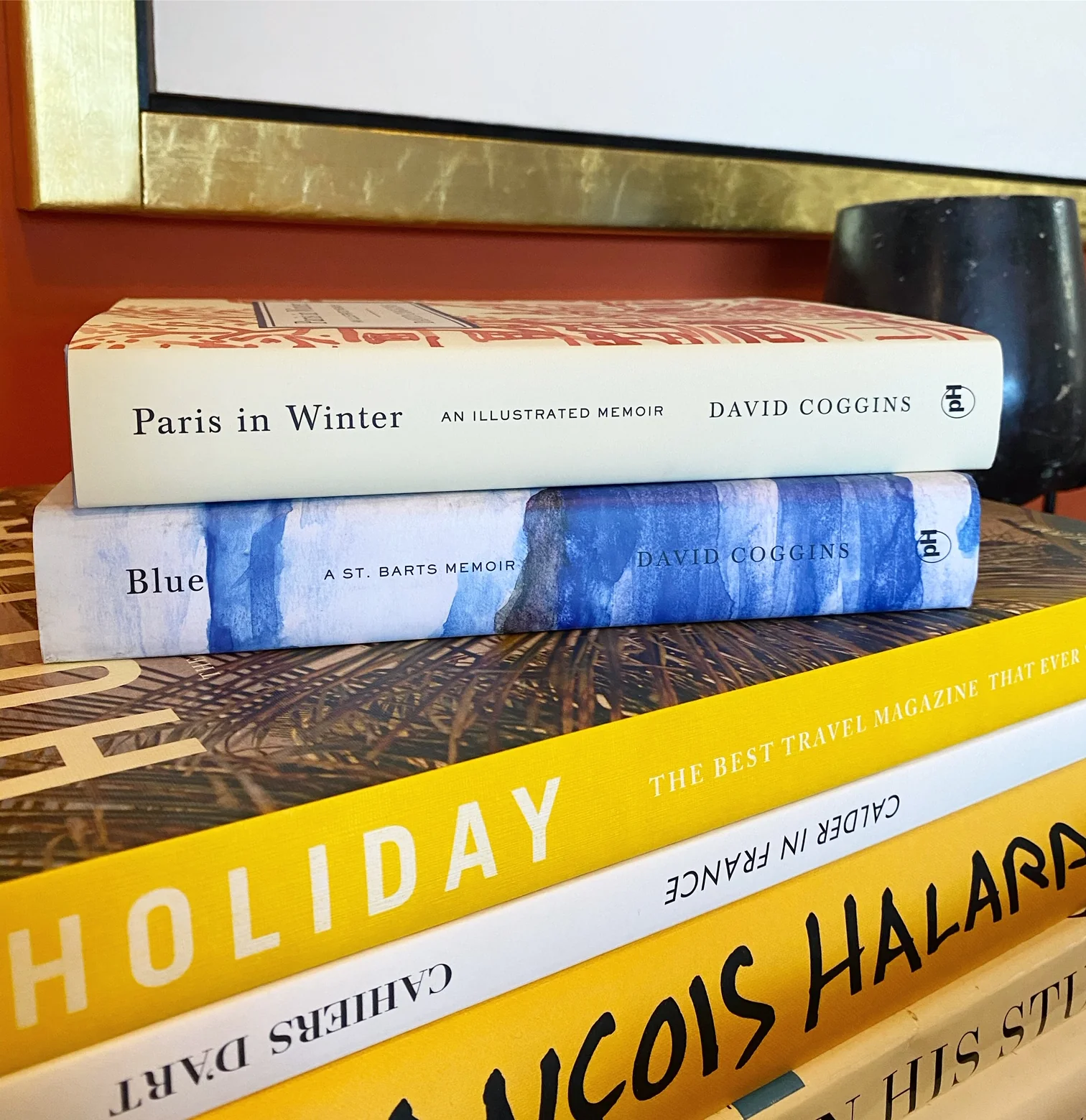 Signed 'Paris In Winter' and 'Blue: A St. Barts Memoir' Book Bundle - Image 5