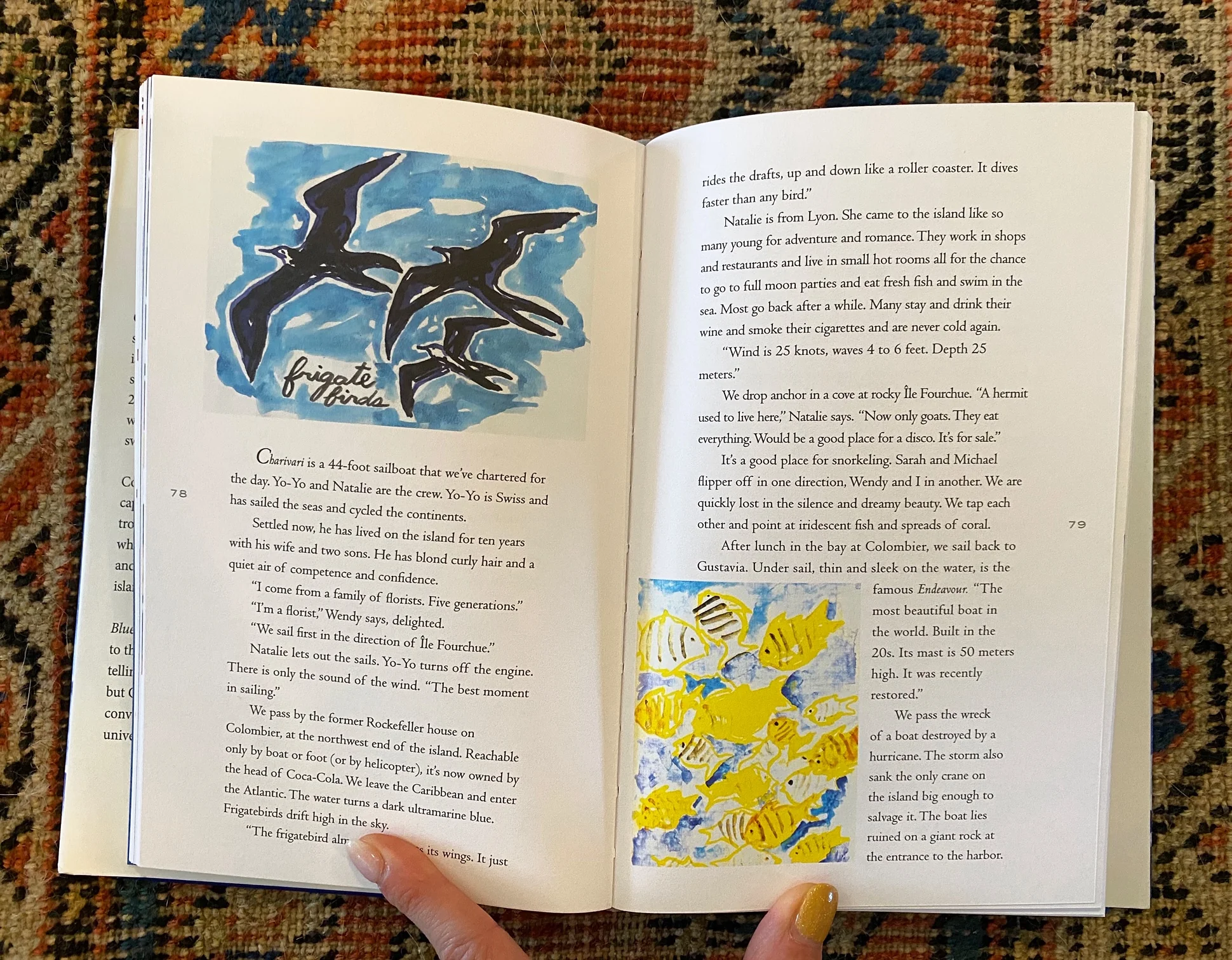 Signed 'Paris In Winter' and 'Blue: A St. Barts Memoir' Book Bundle - Image 8