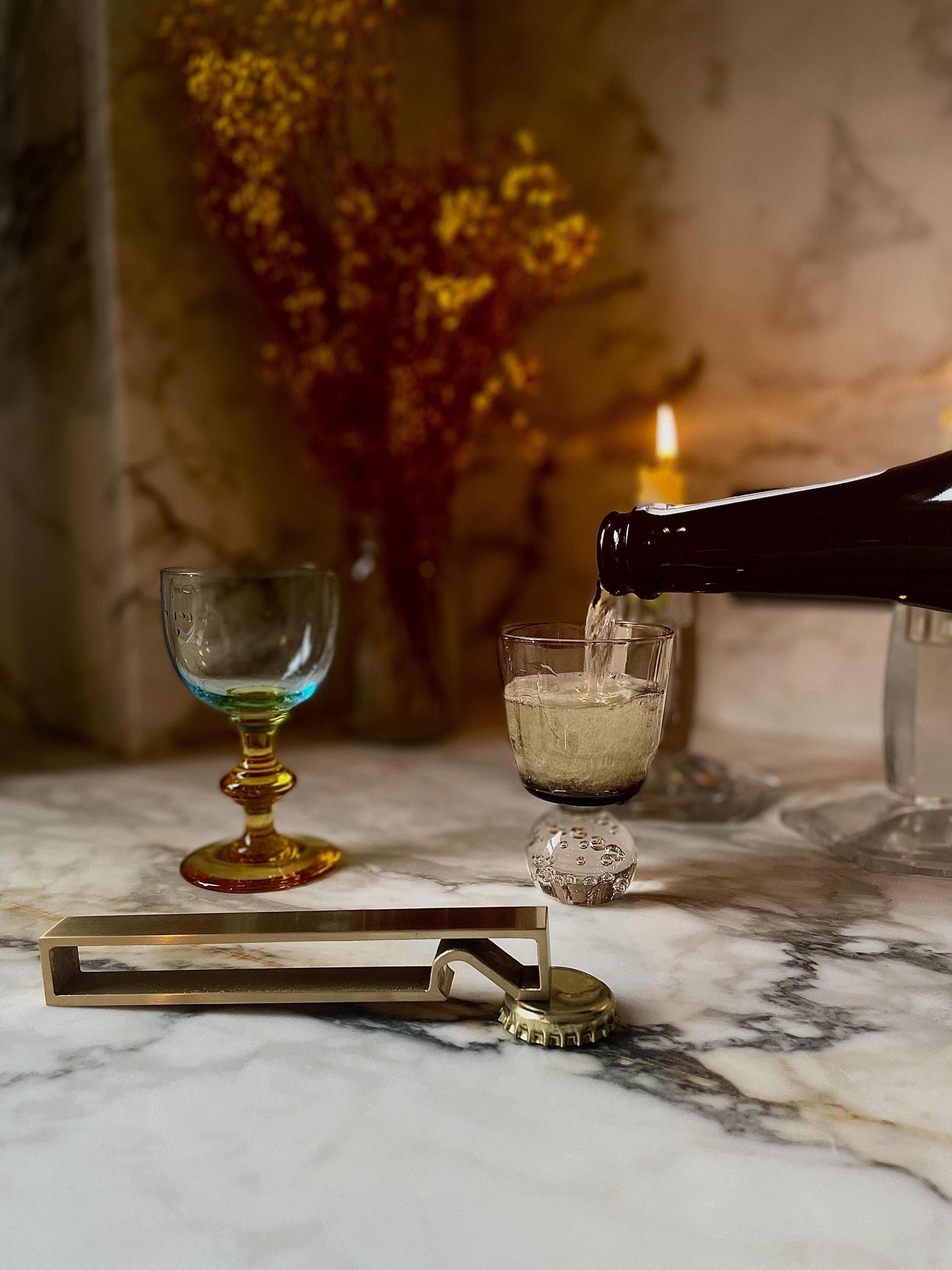 Waku Brass Bottle Opener - Image 3