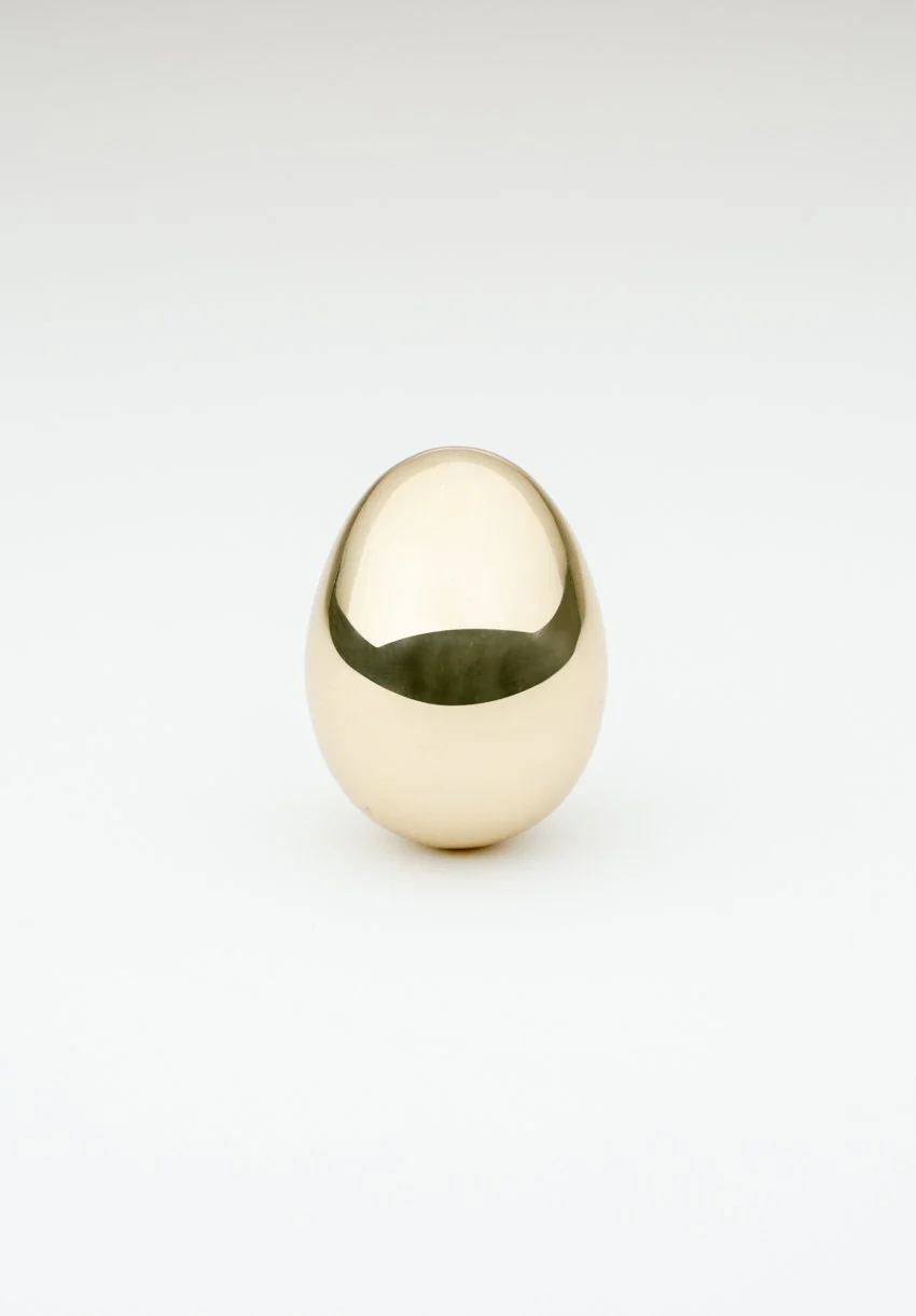 Brass Egg Paperweight - Image 11