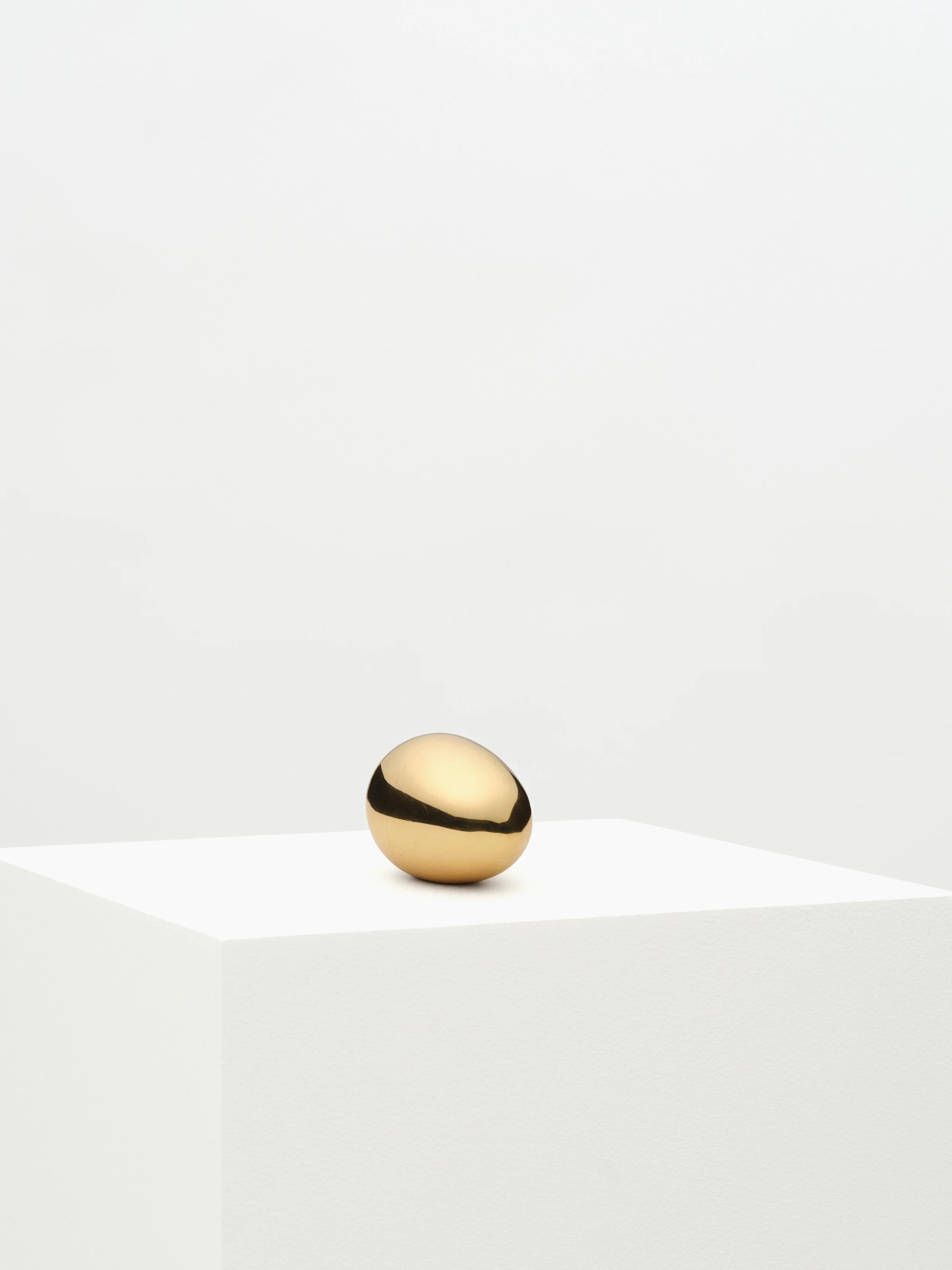 Brass Egg Paperweight - Image 2