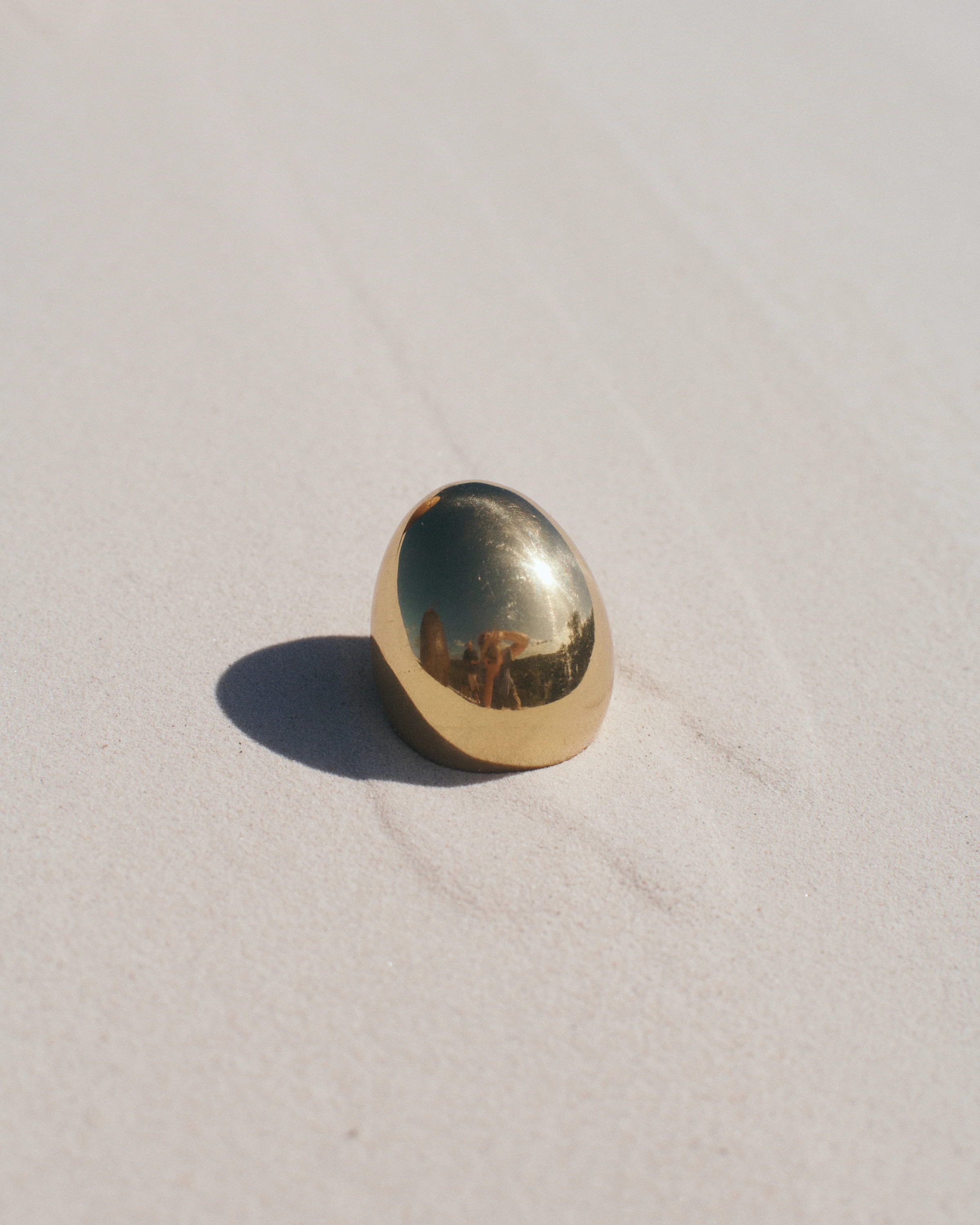 Brass Egg Paperweight - Image 7