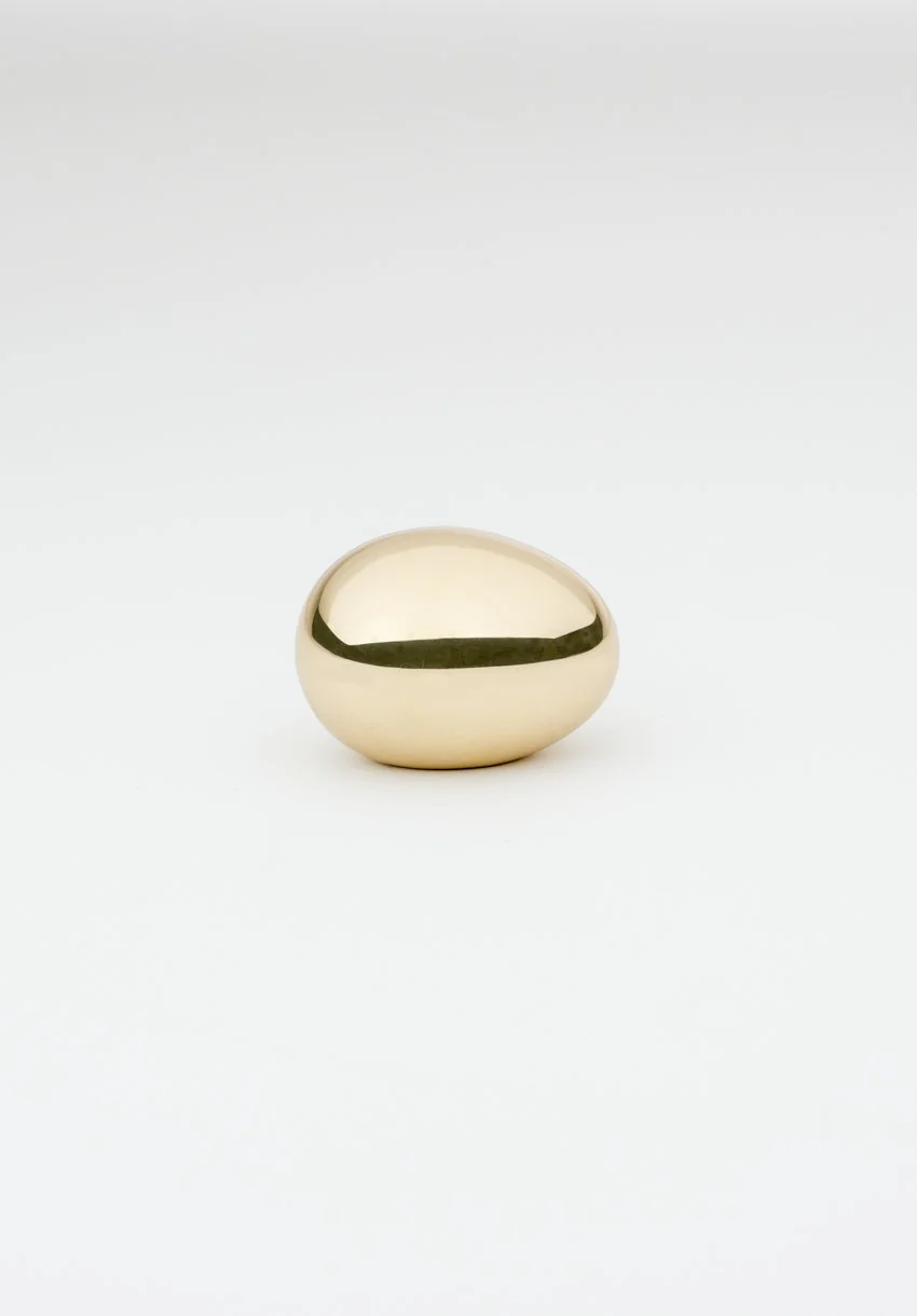 Brass Egg Paperweight - Image 8