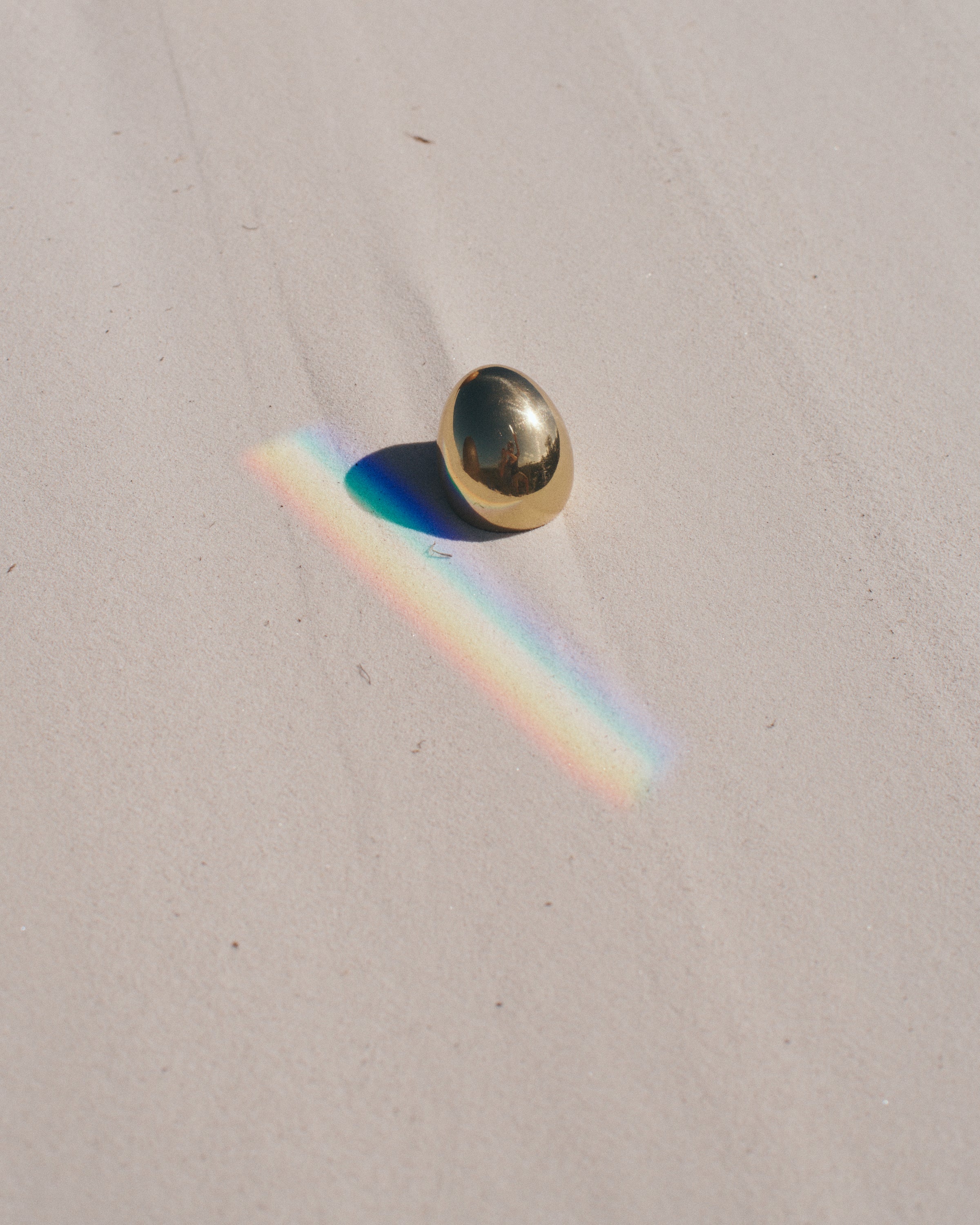 Brass Egg Paperweight - Image 9