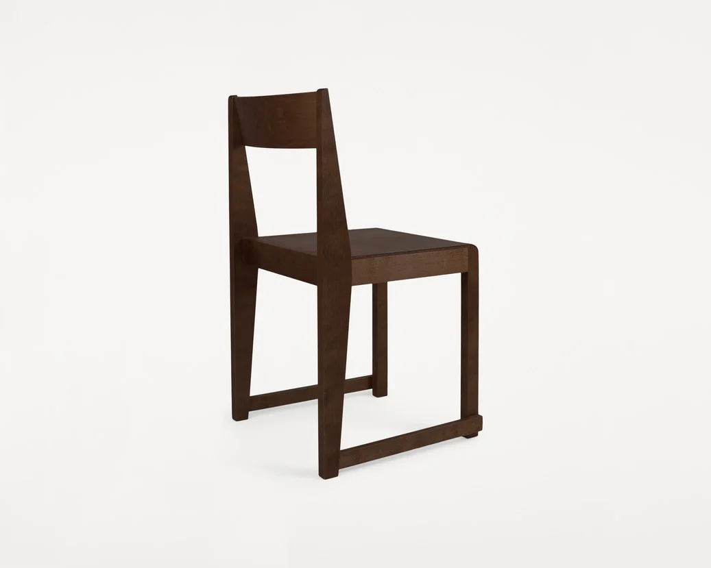 Chair 01 | Dark Brown Birch - Image 4