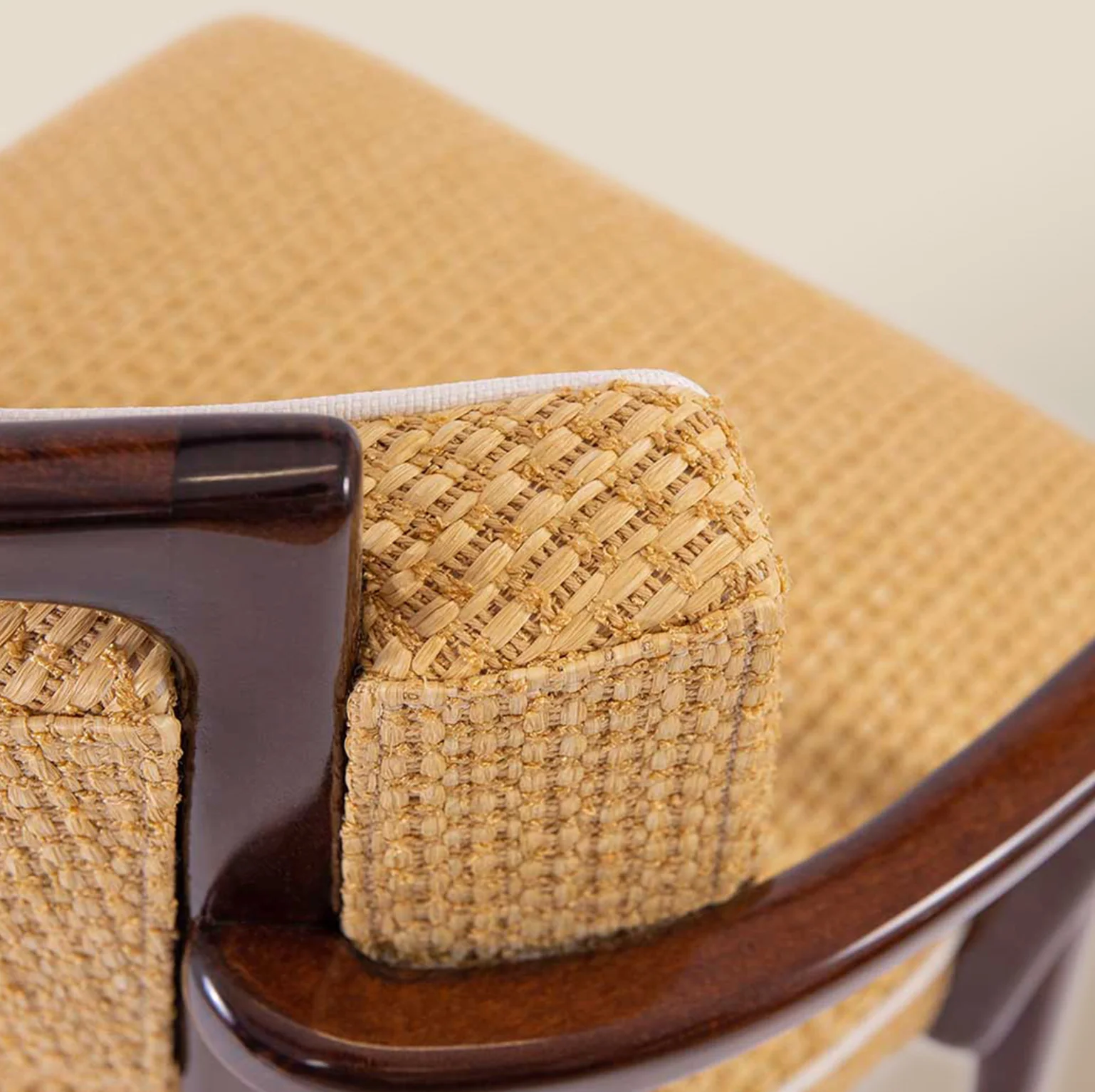 Charles Armchair - Raffia - Image 2