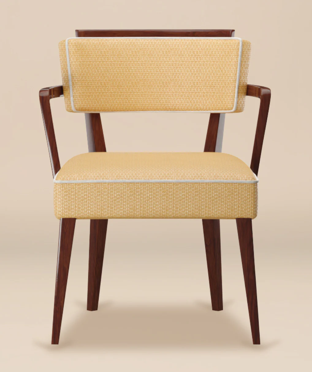 Charles Armchair - Raffia - Image 3