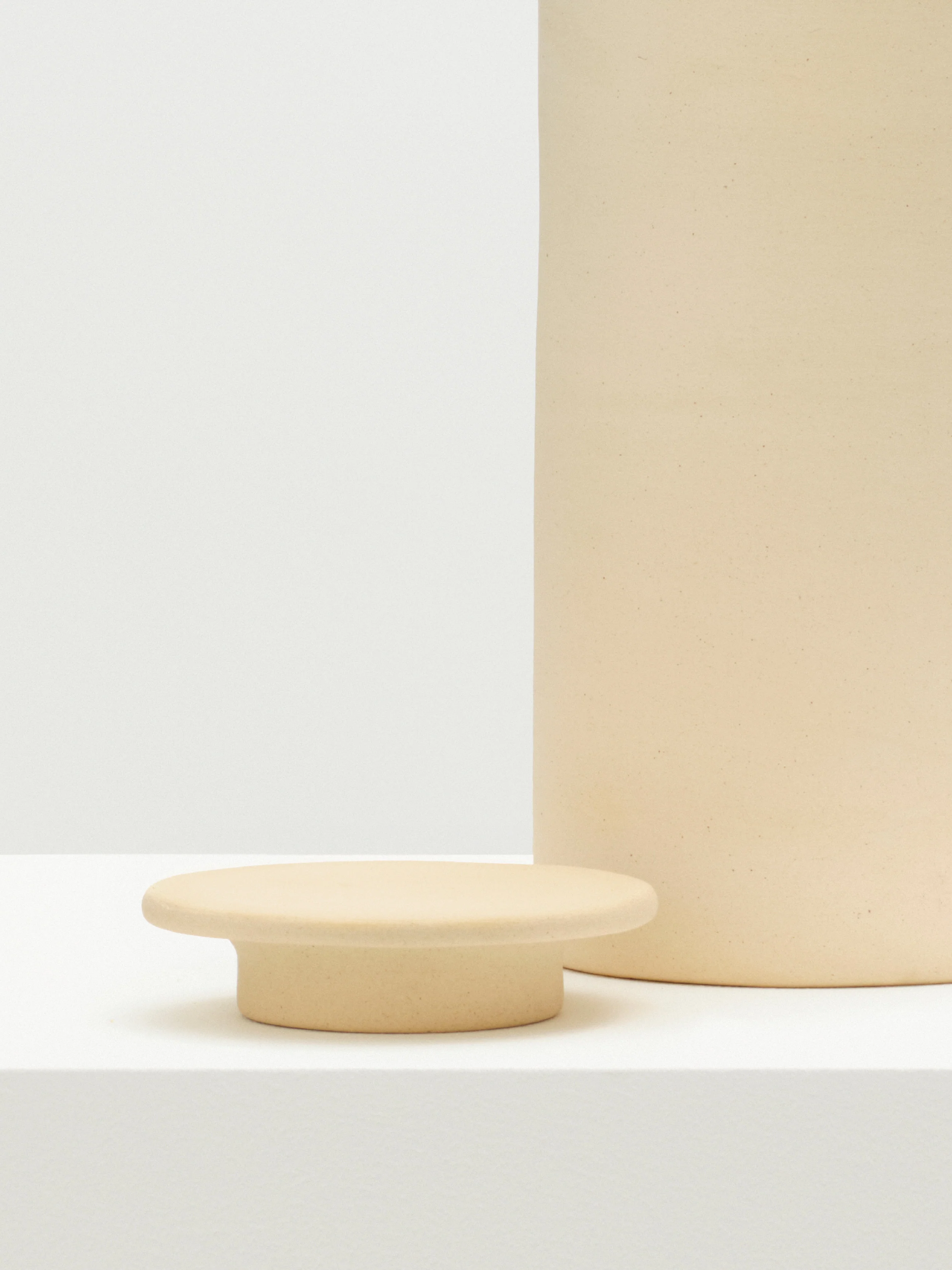 Clay Water Pitcher - Ivory - Image 4