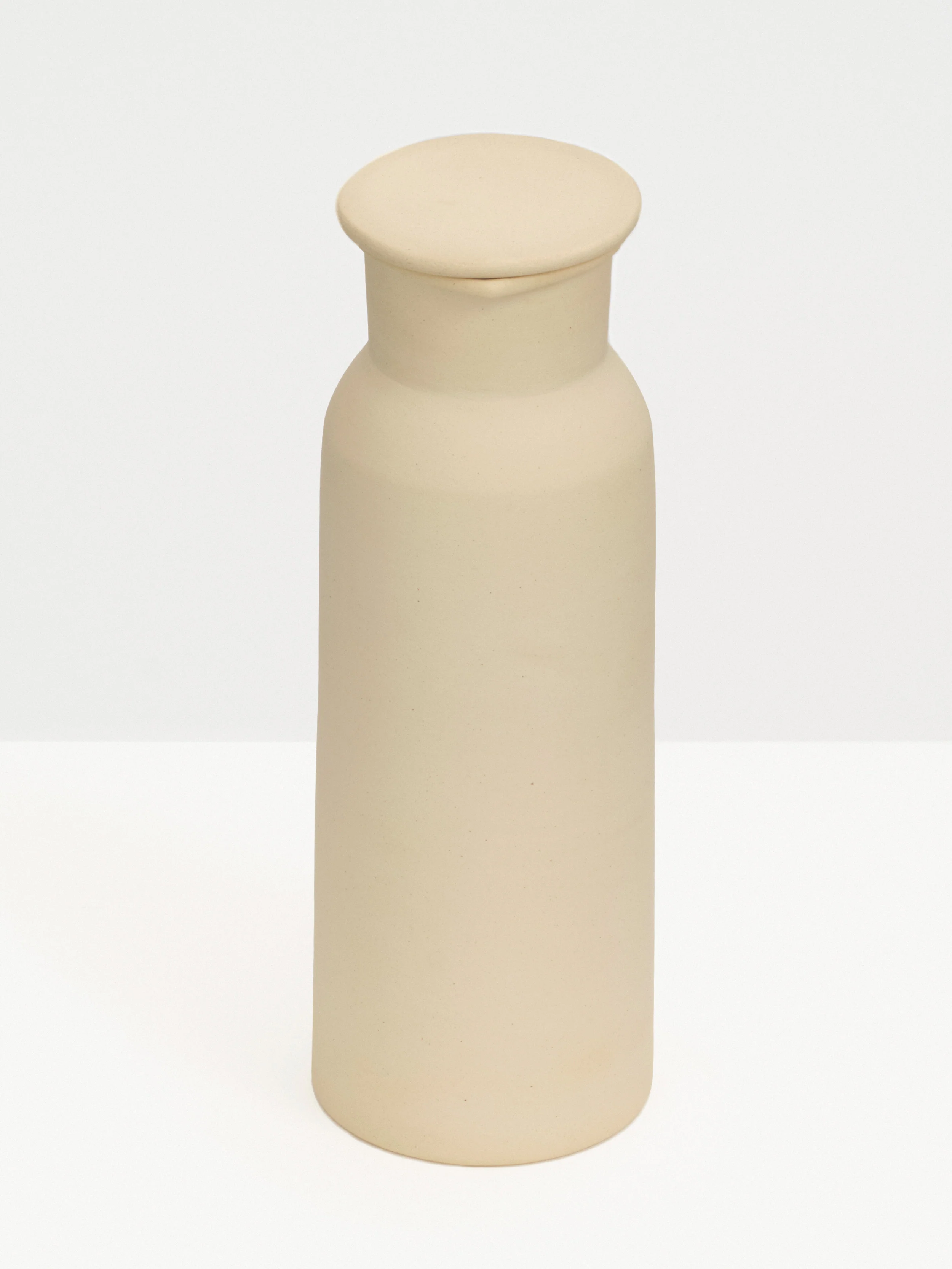 Clay Water Pitcher - Ivory - Image 6