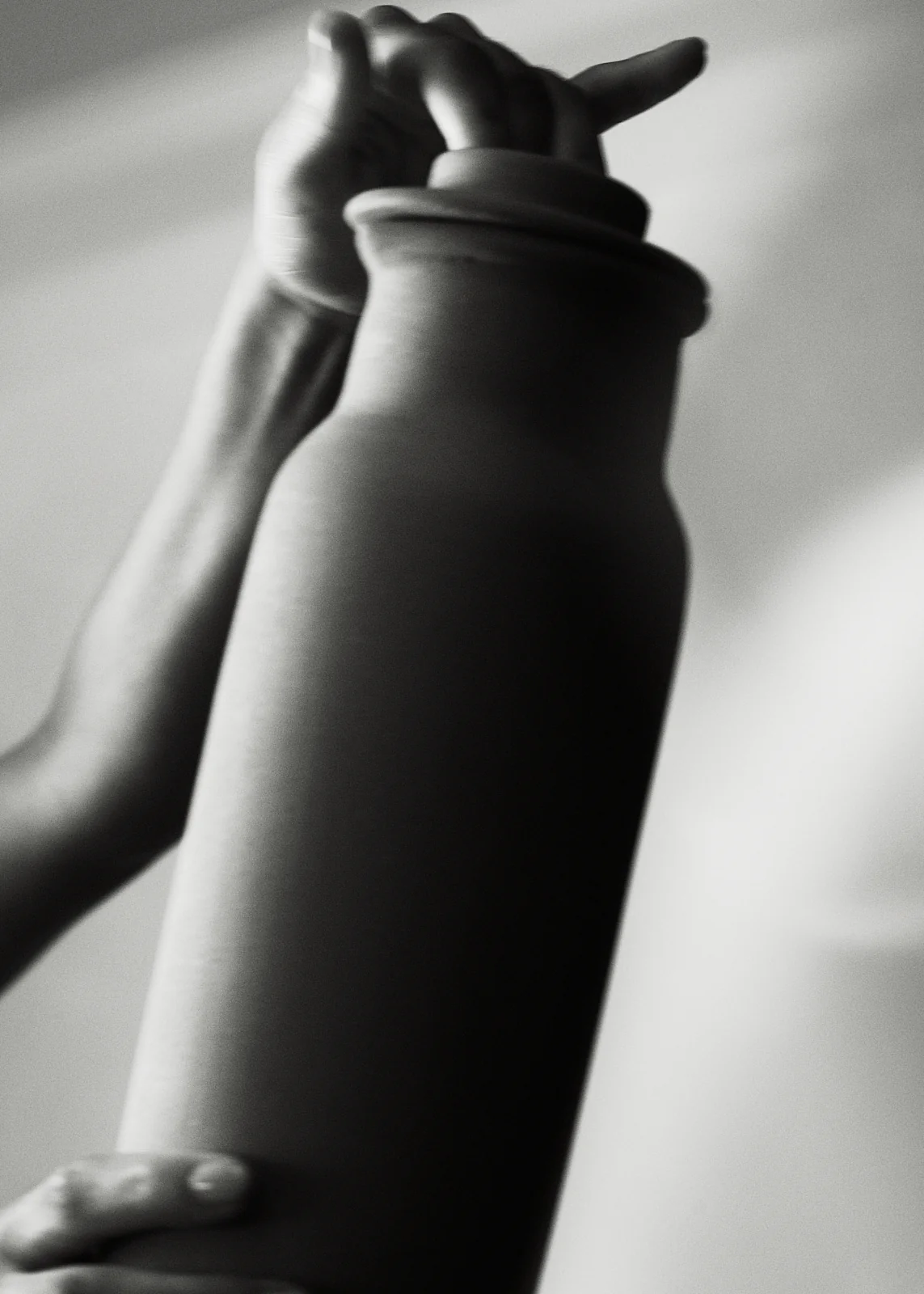 Clay Water Pitcher - Ivory - Image 8