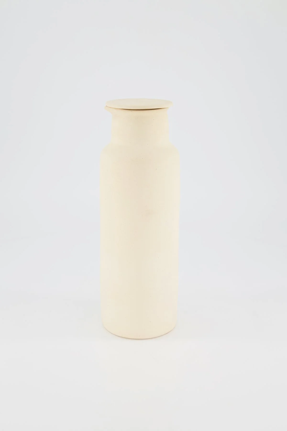 Clay Water Pitcher - Ivory - Image 9