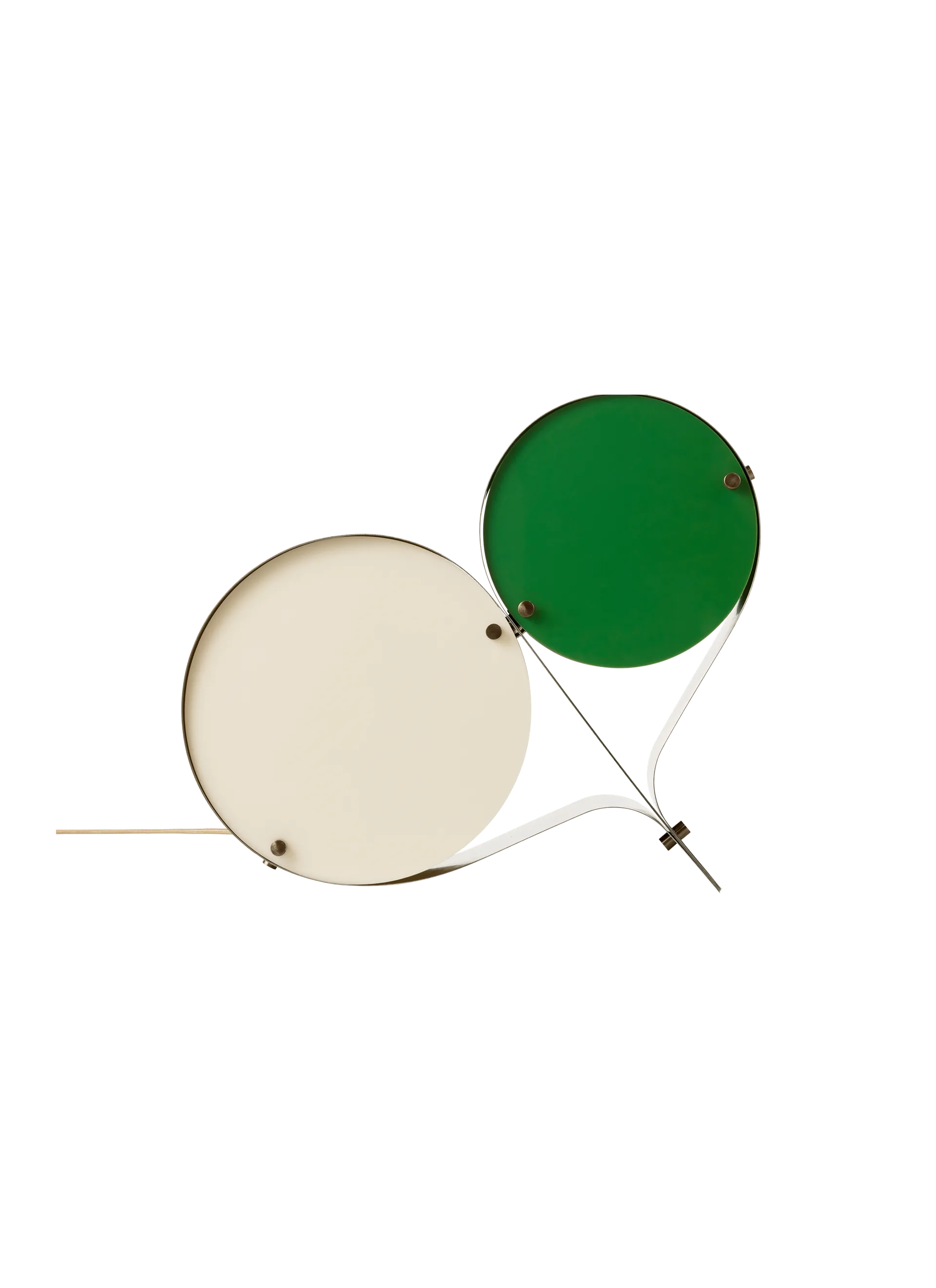 Coppia Table Lamp - Ivory and Clover - Image 2