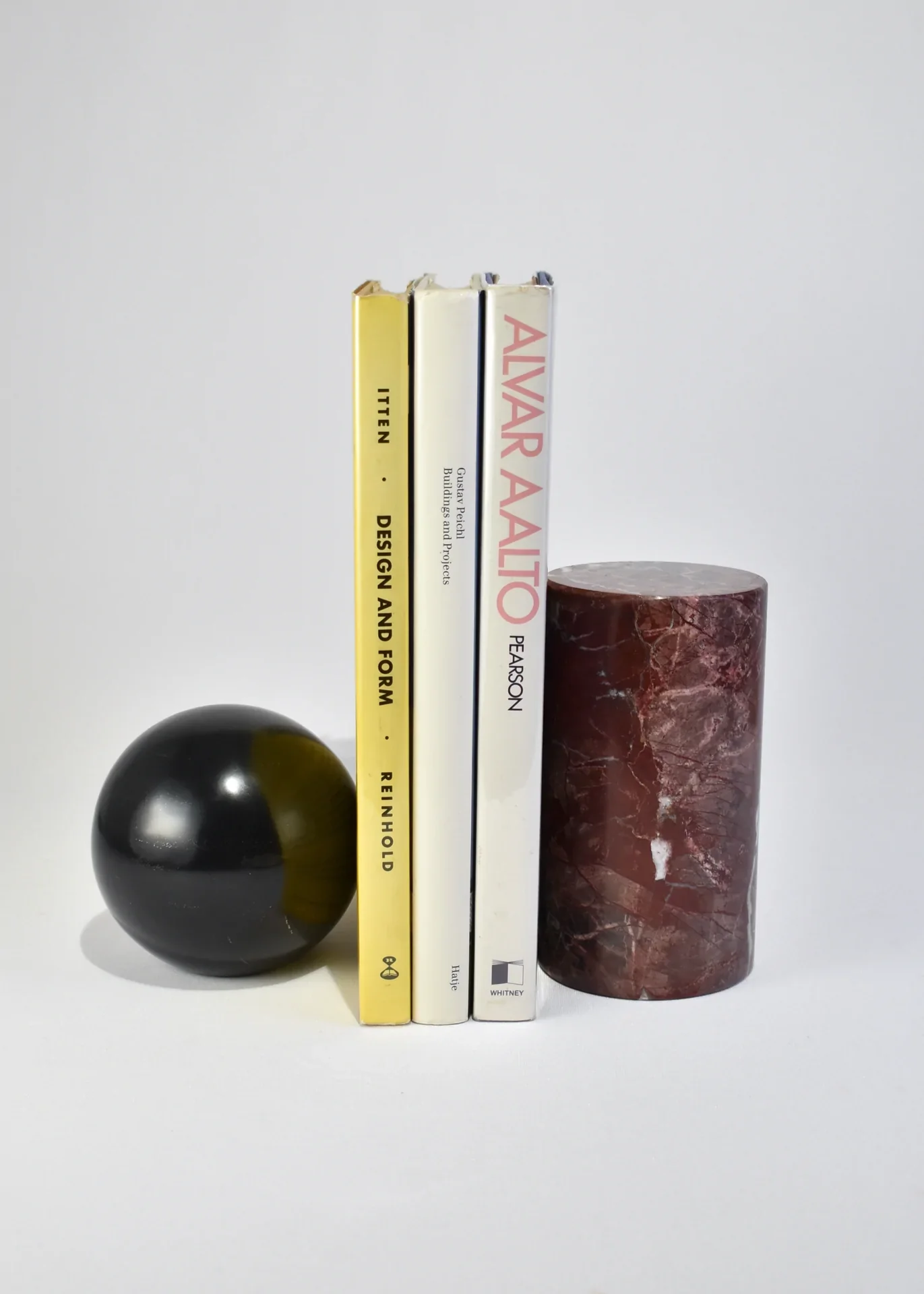 Cylinder Bookend - Red Jasper - Image 5