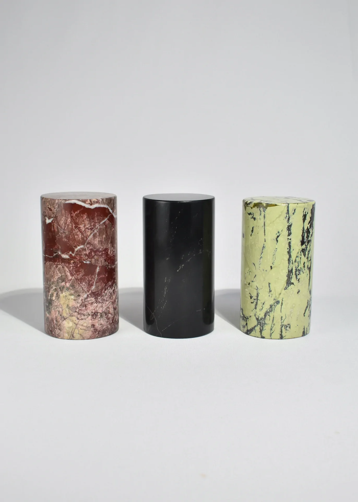 Cylinder Bookend - Green Serpentine - Image 5
