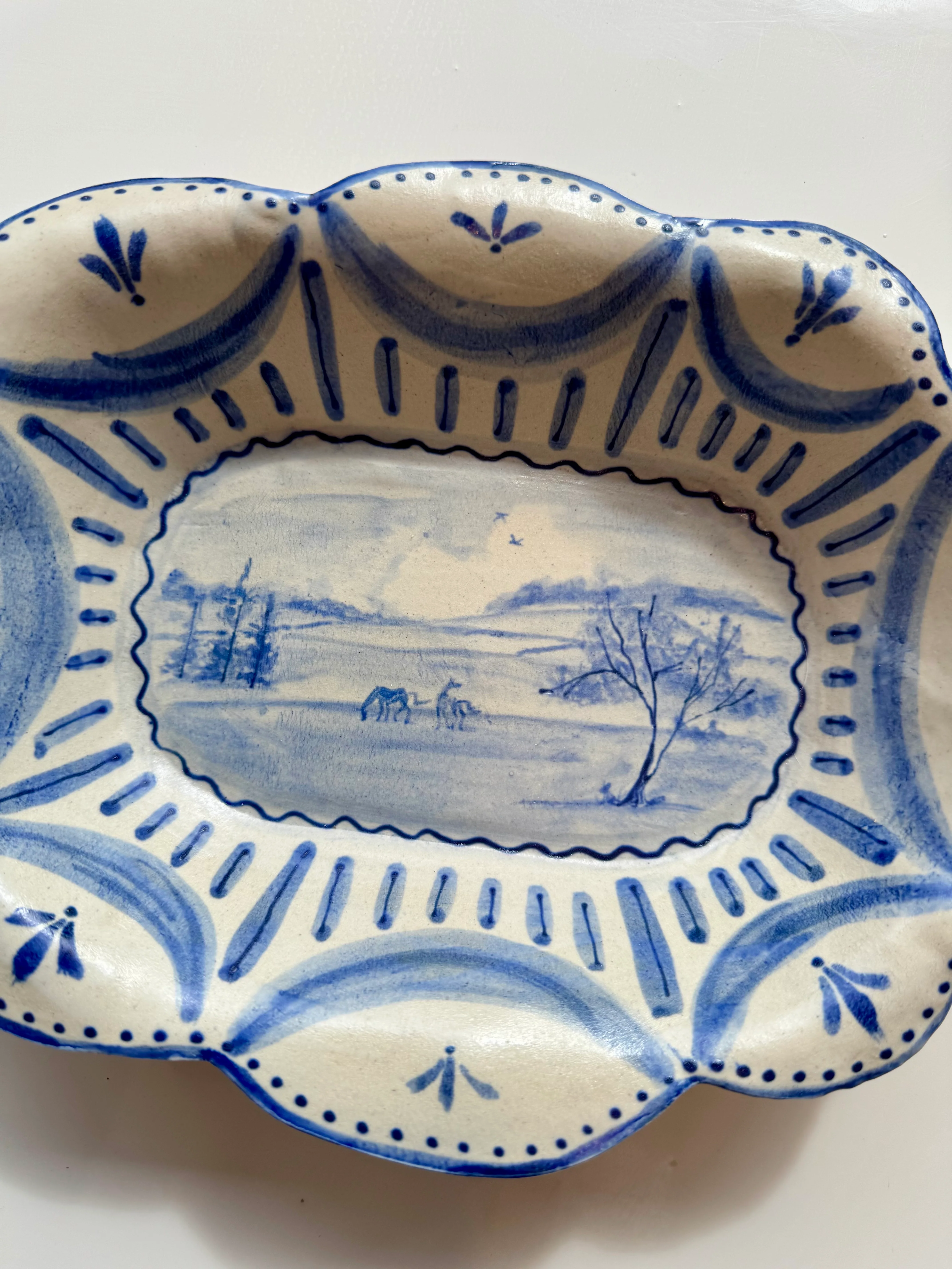 Country Fields Shallow Bowl - Image 2