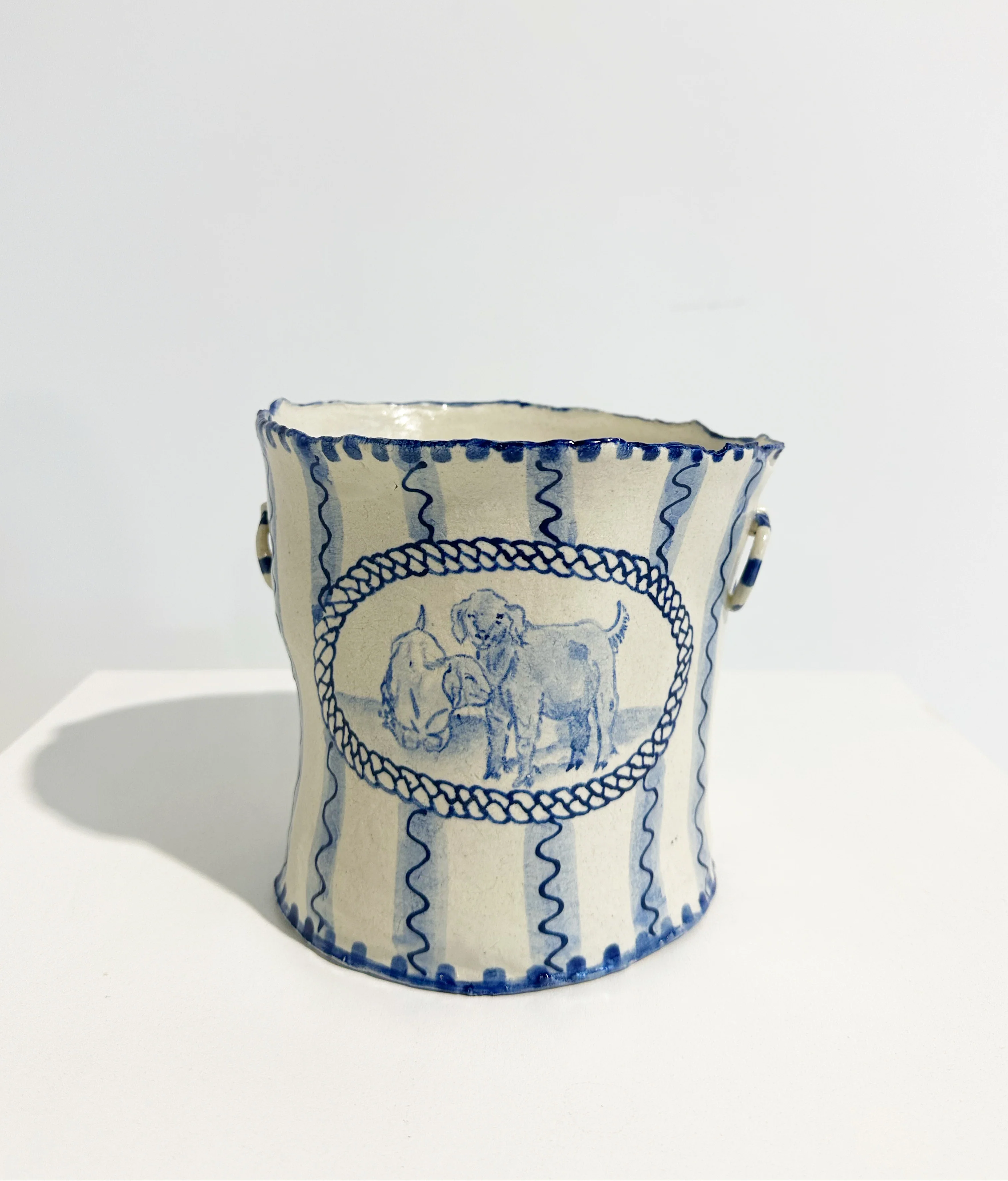 Cow Pastoral Vase - Image 6