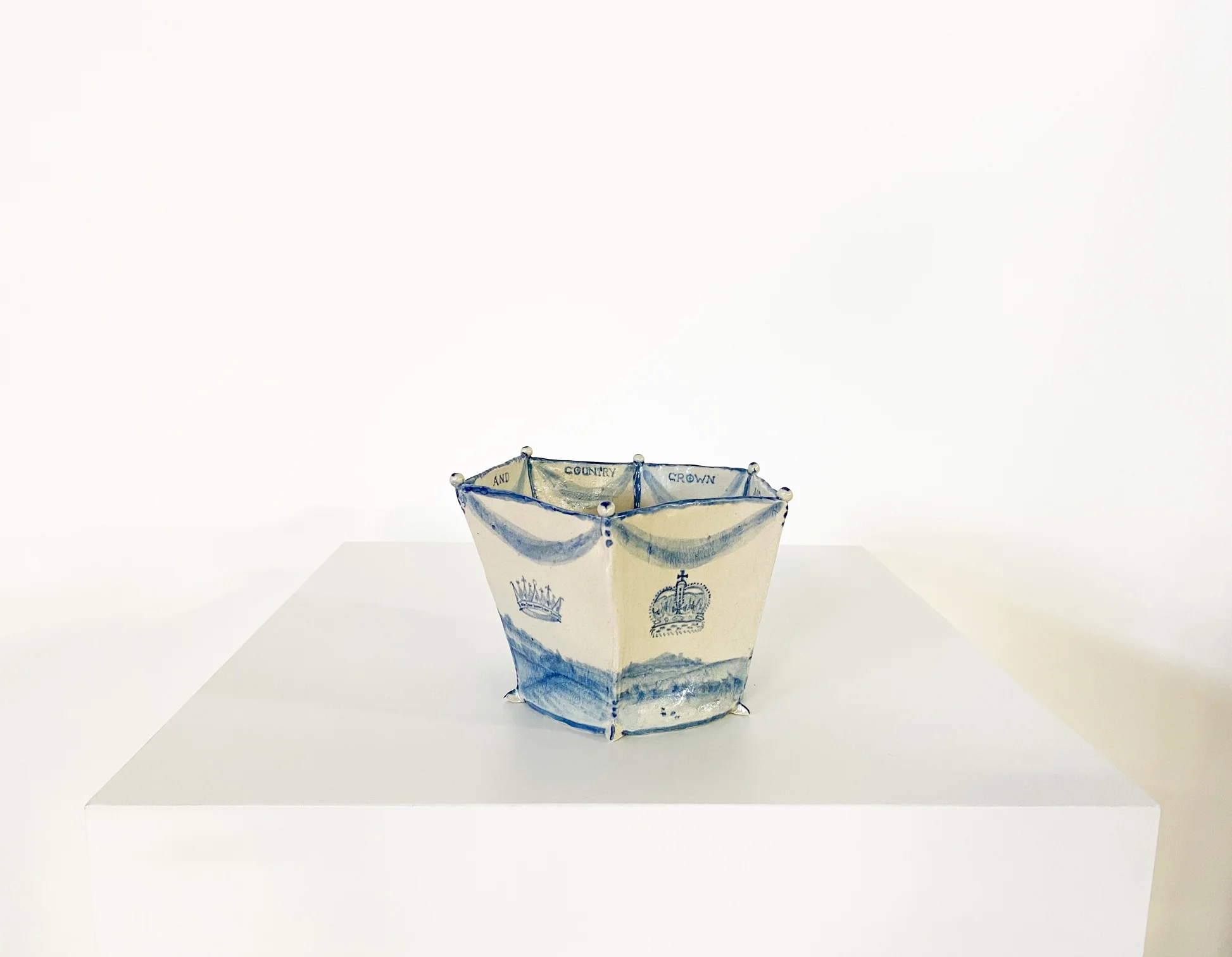 Crown and Country Vase