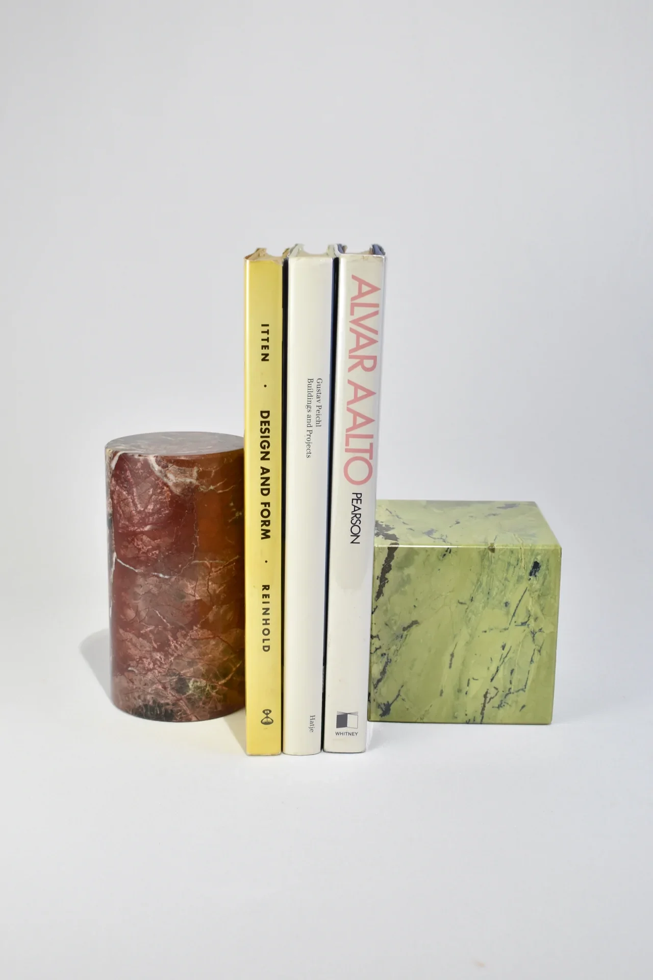 Cube Bookend - Green Serpentine - Image 3