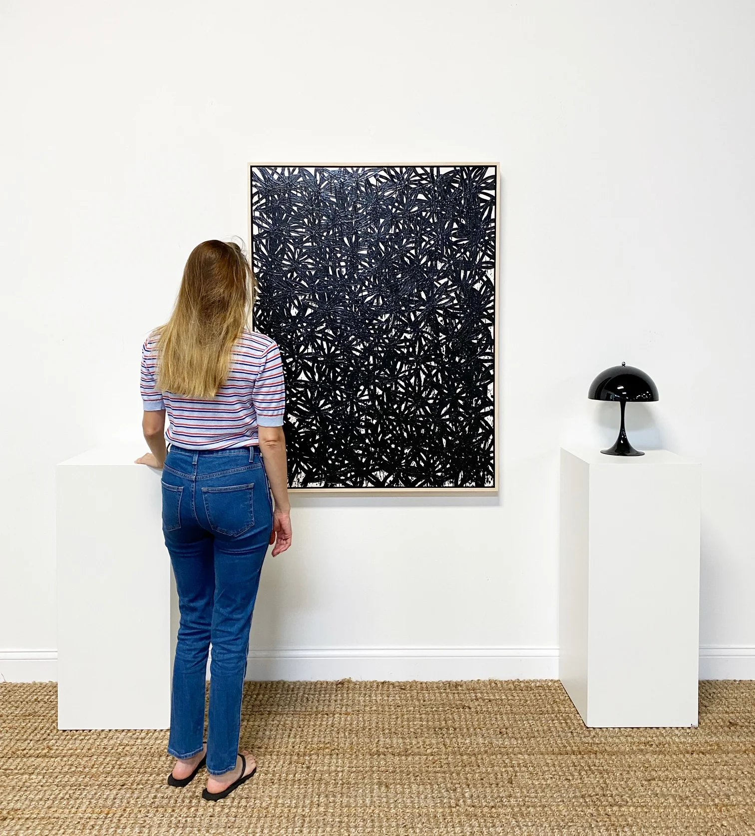 Daisies, Black. - Image 2