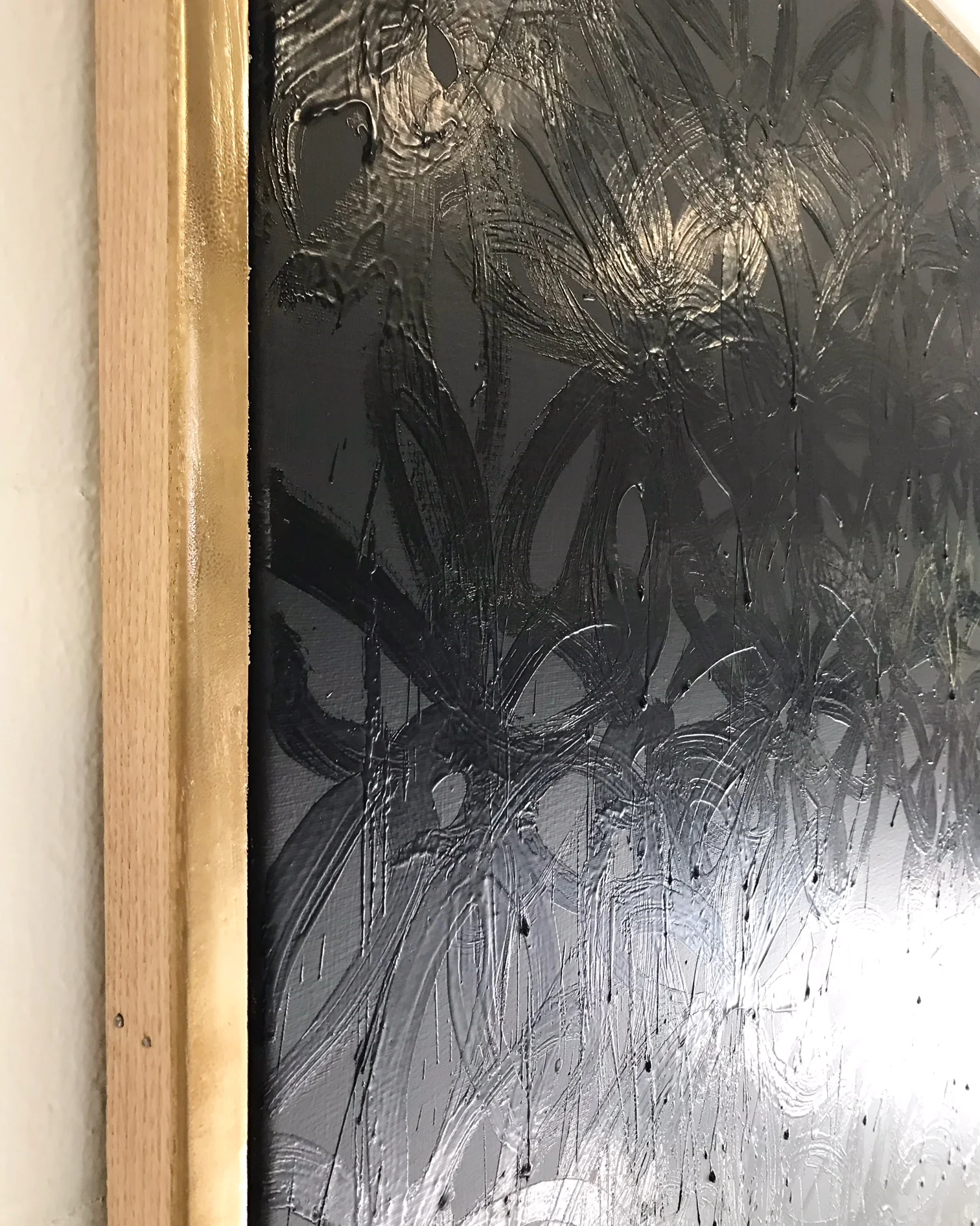 Daisies, Black on Black - Image 7