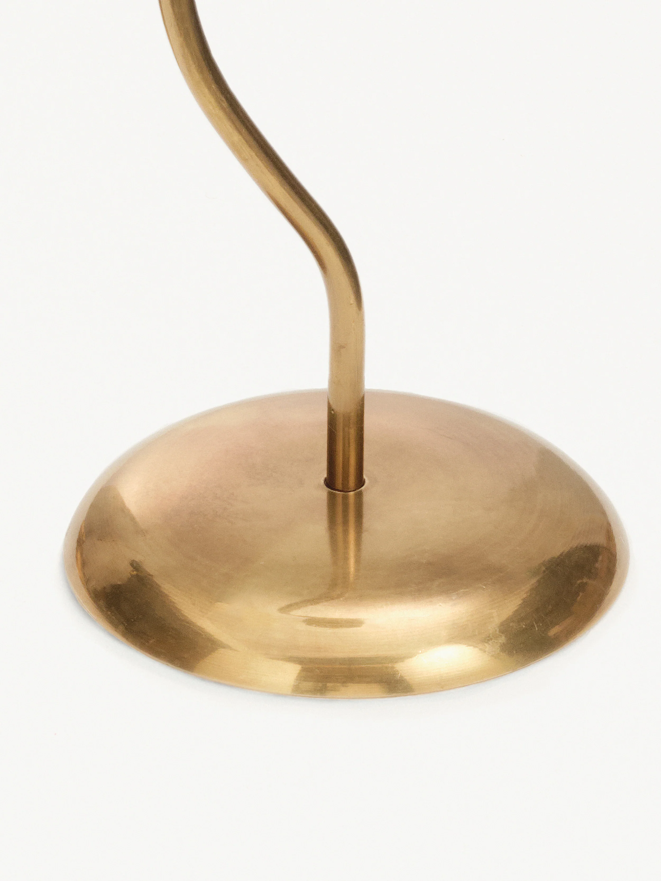 Dancing Duo Brass Candlesticks, Pair - Image 3
