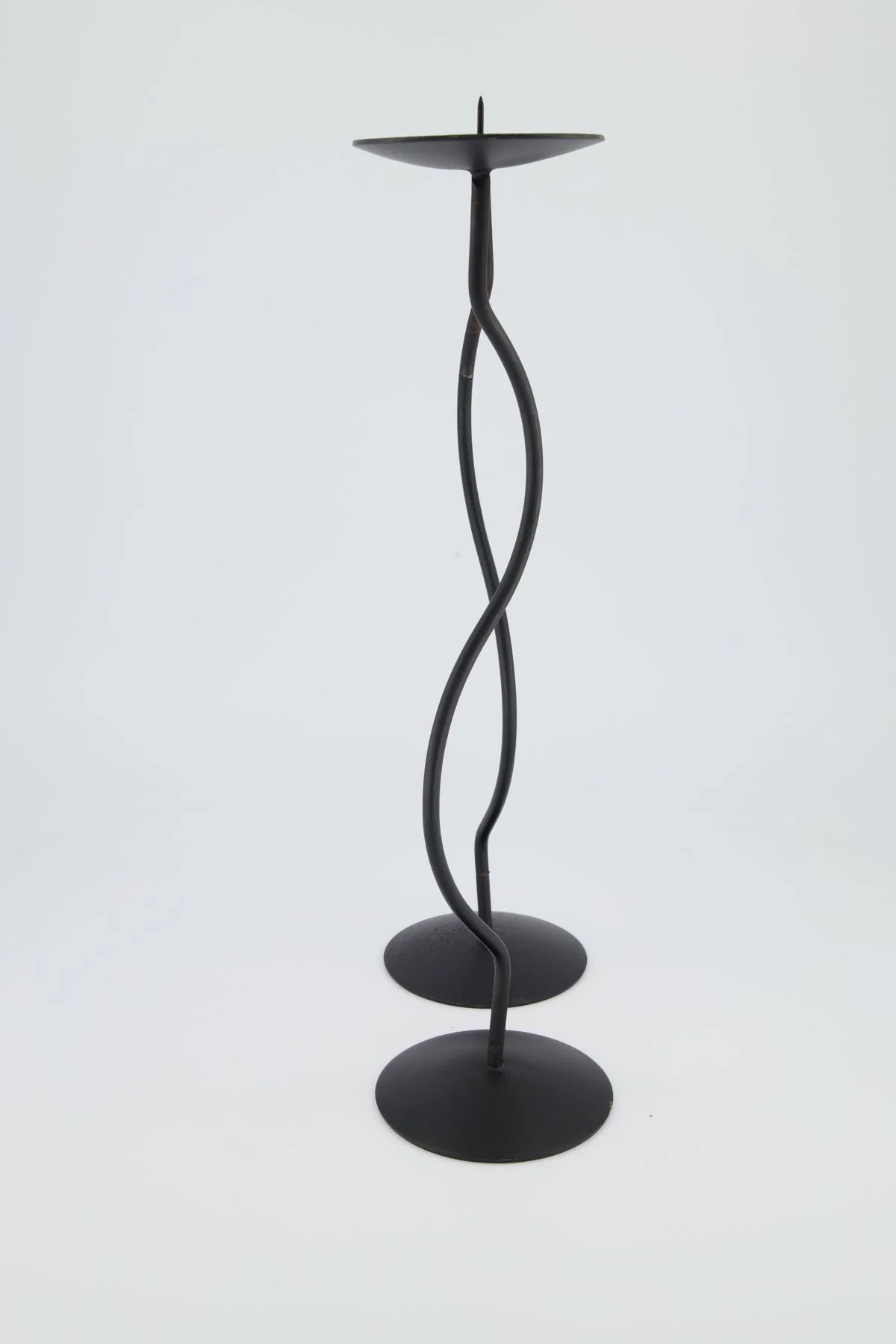 Dancing Duo Iron Candlesticks, Pair - Image 12