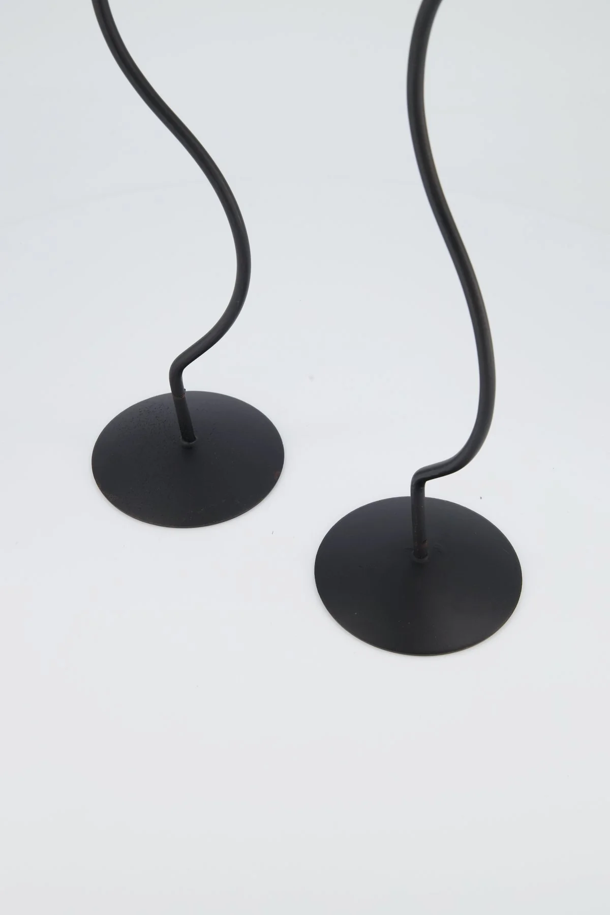 Dancing Duo Iron Candlesticks, Pair - Image 13