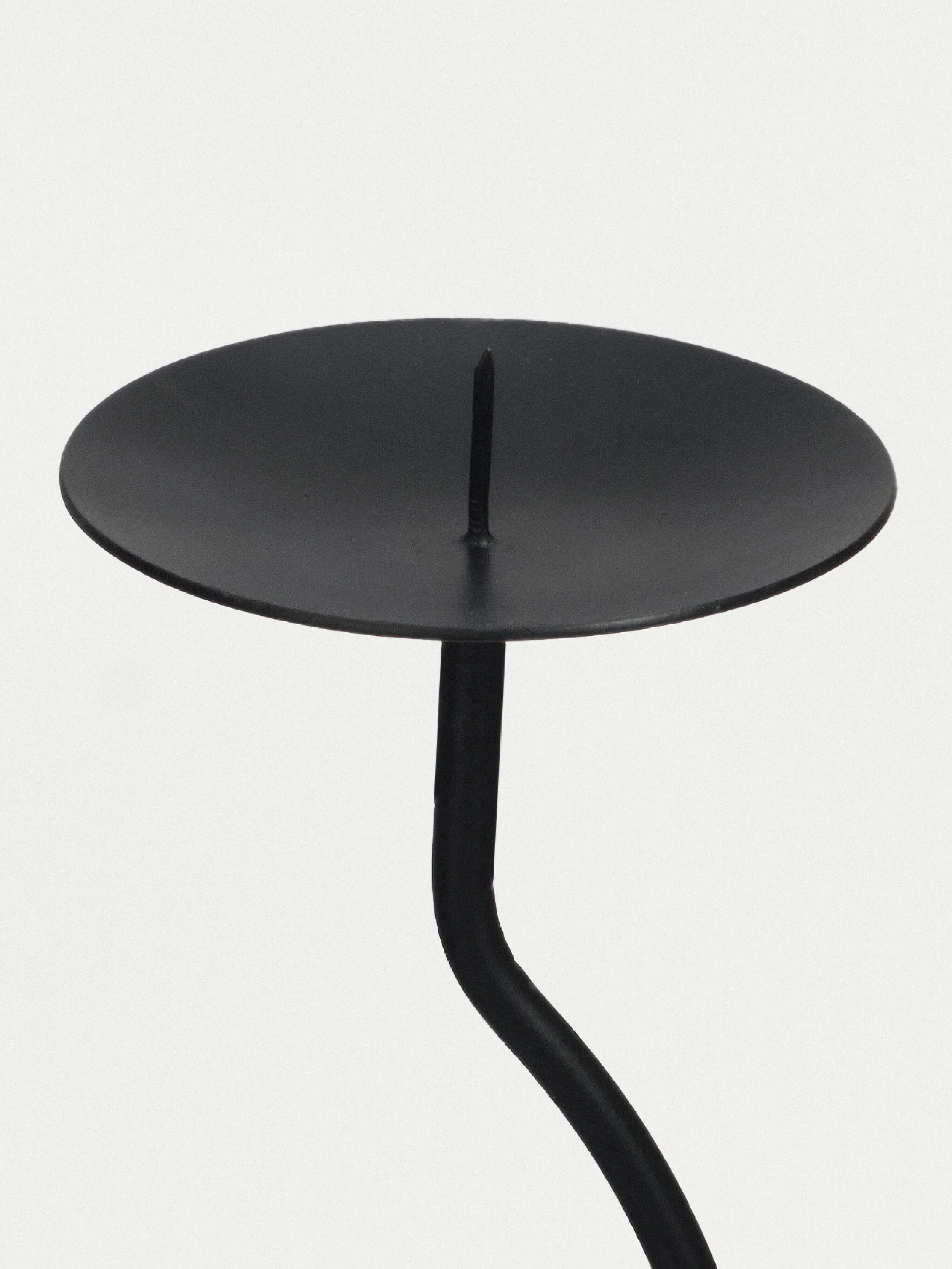 Dancing Duo Iron Candlesticks, Pair - Image 2