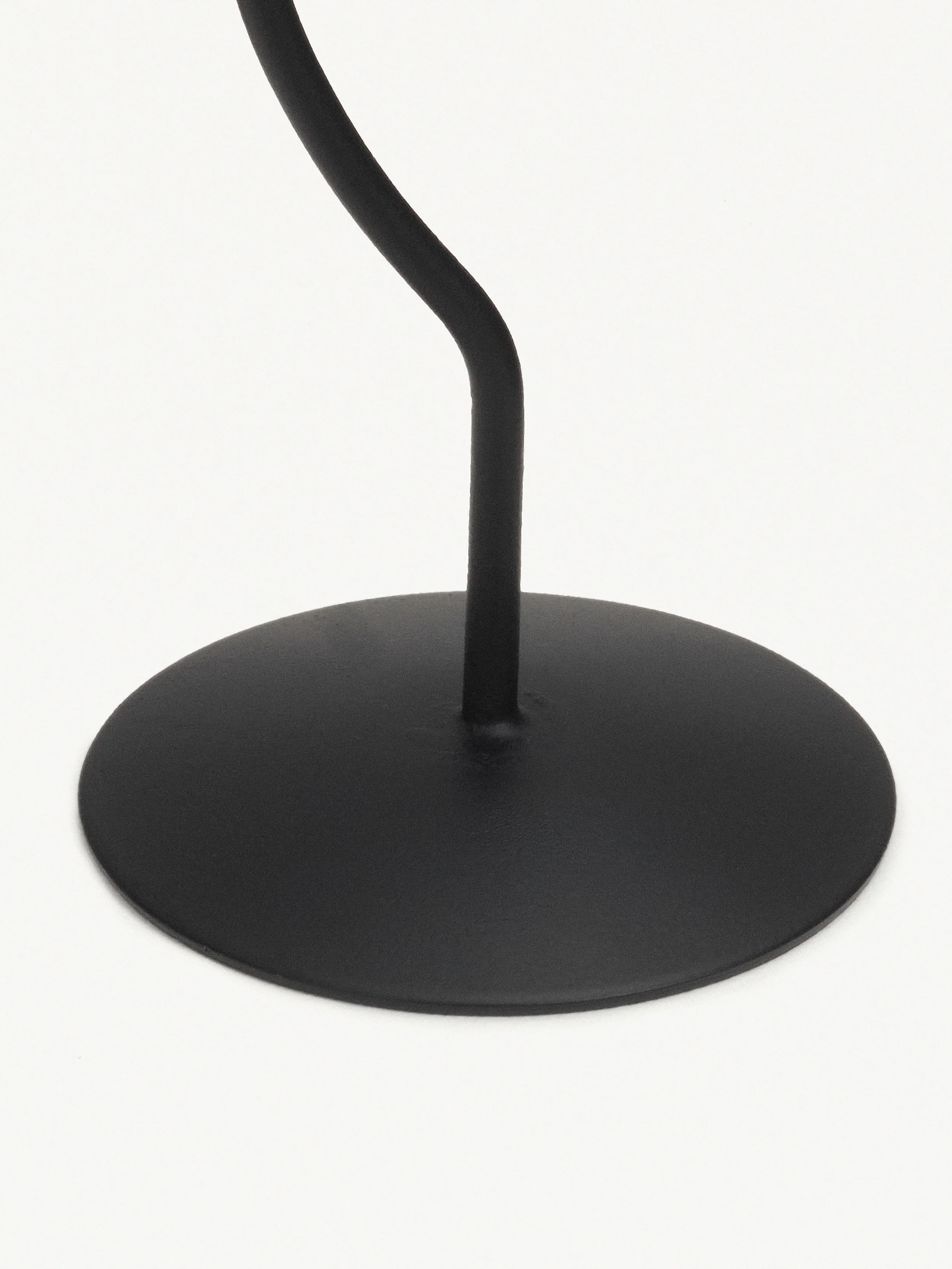 Dancing Duo Iron Candlesticks, Pair - Image 4
