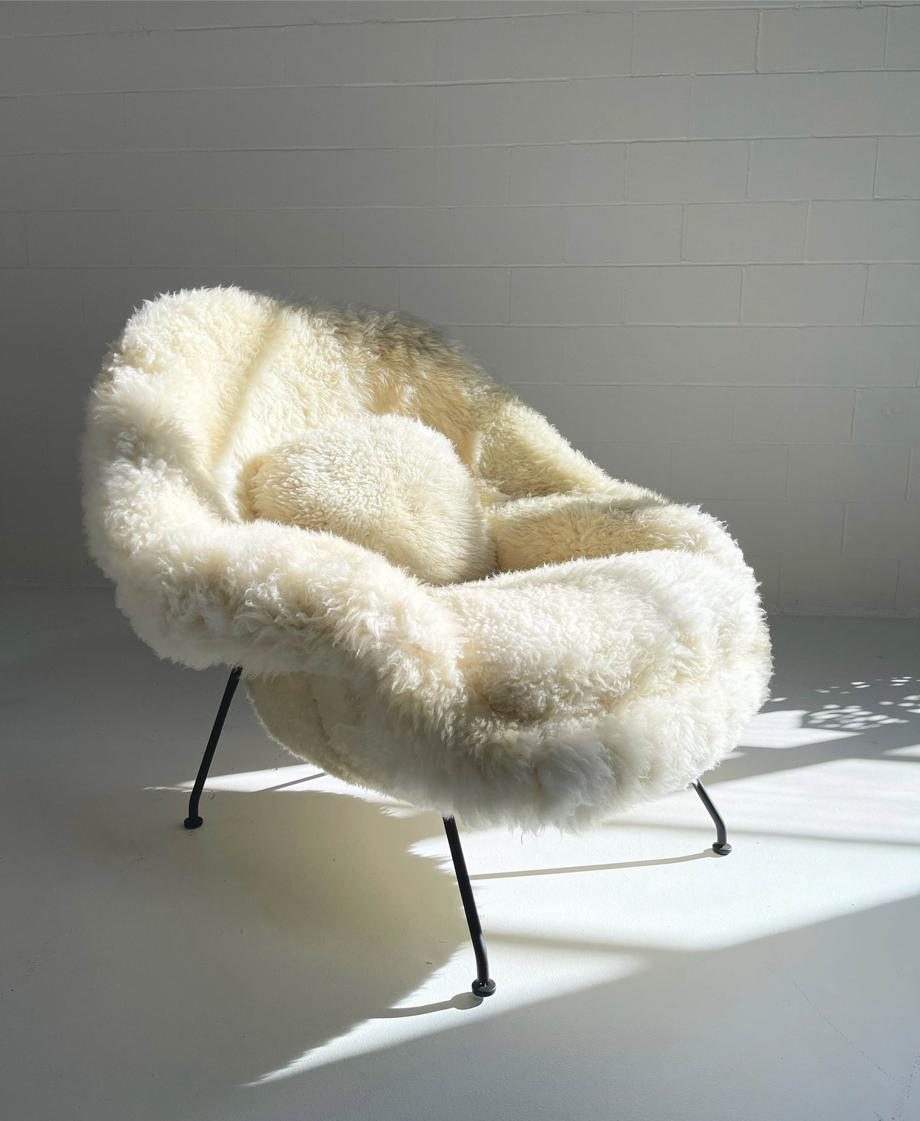 Bespoke Womb Chair in California Sheepskin - Image 10