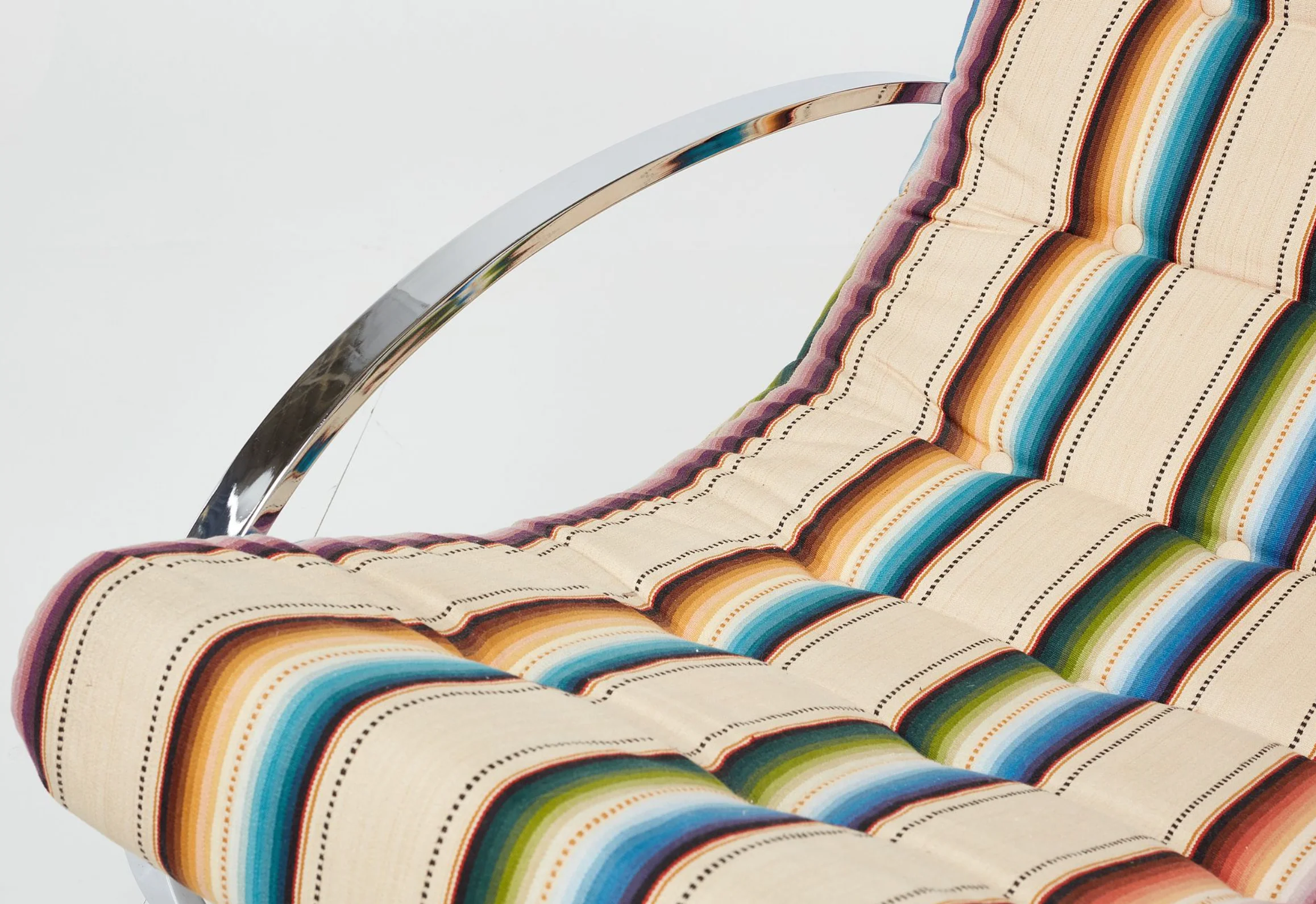 'Ellipse' Lounge Chair and Ottoman - Image 3