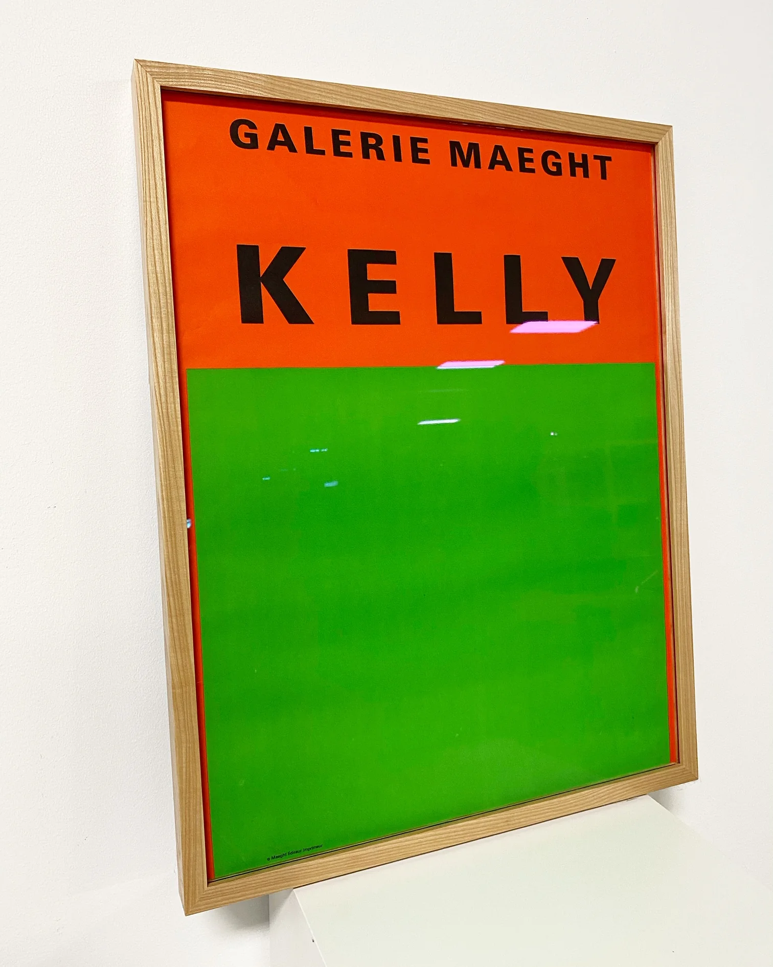 Ellsworth Kelly Framed Exhibition Poster - Image 4