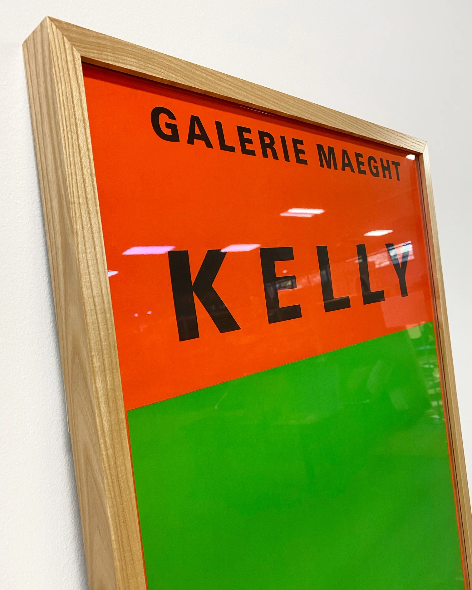 Ellsworth Kelly Framed Exhibition Poster - Image 5